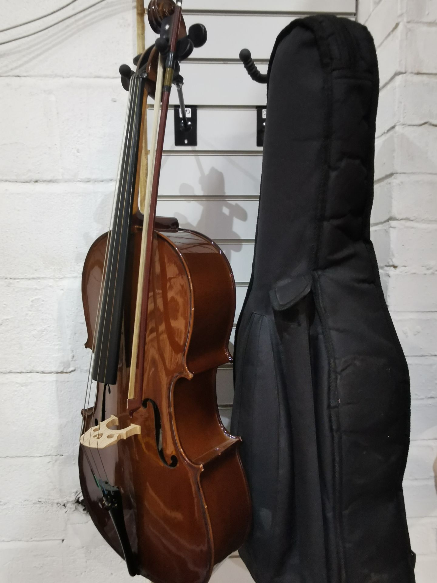 1/4 Hauer Violin with Case - Image 3 of 6