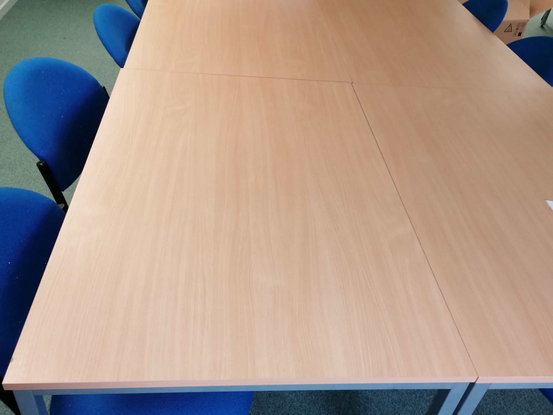 6: Office Tables & 12 Chairs (Does Not Include Contents) - Image 3 of 7