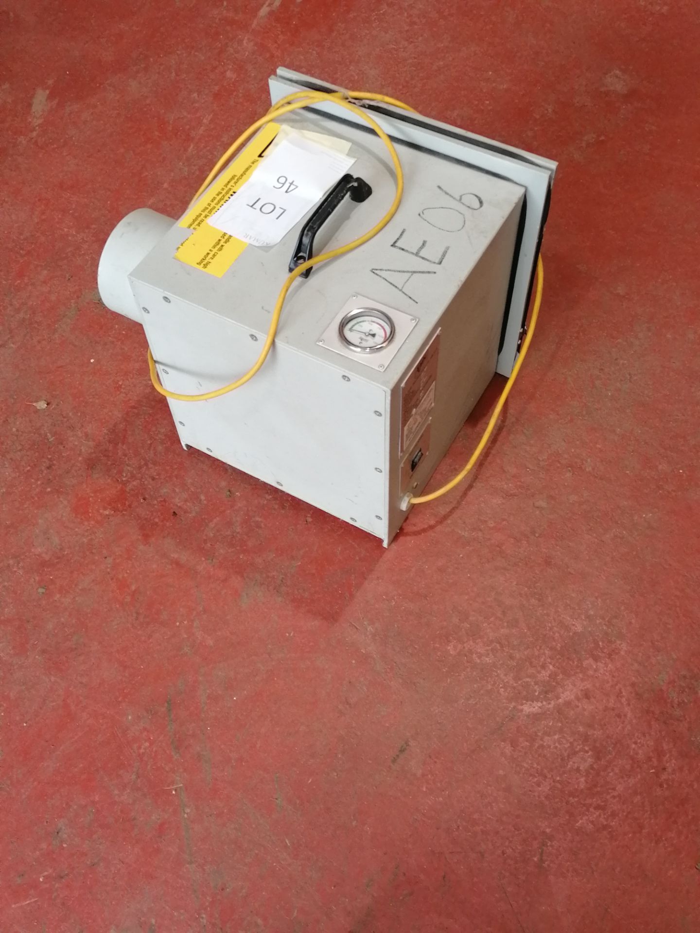 SMH NPU 500 Extractor/Filter Unit 110V, Serial No. 7524, (2012) - Image 3 of 5