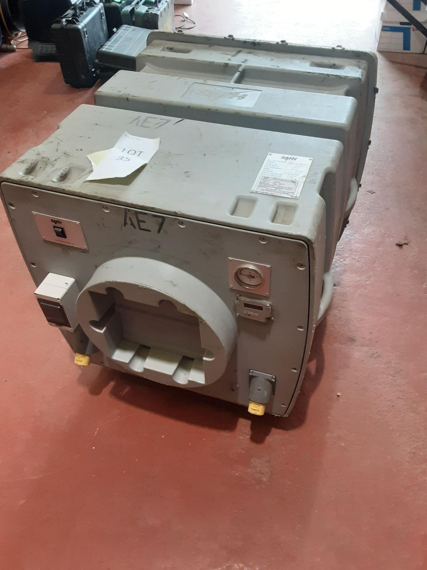 SMH NPU 5000 Extractor/Filter Unit 110V, Serial No. 12671, (2016)