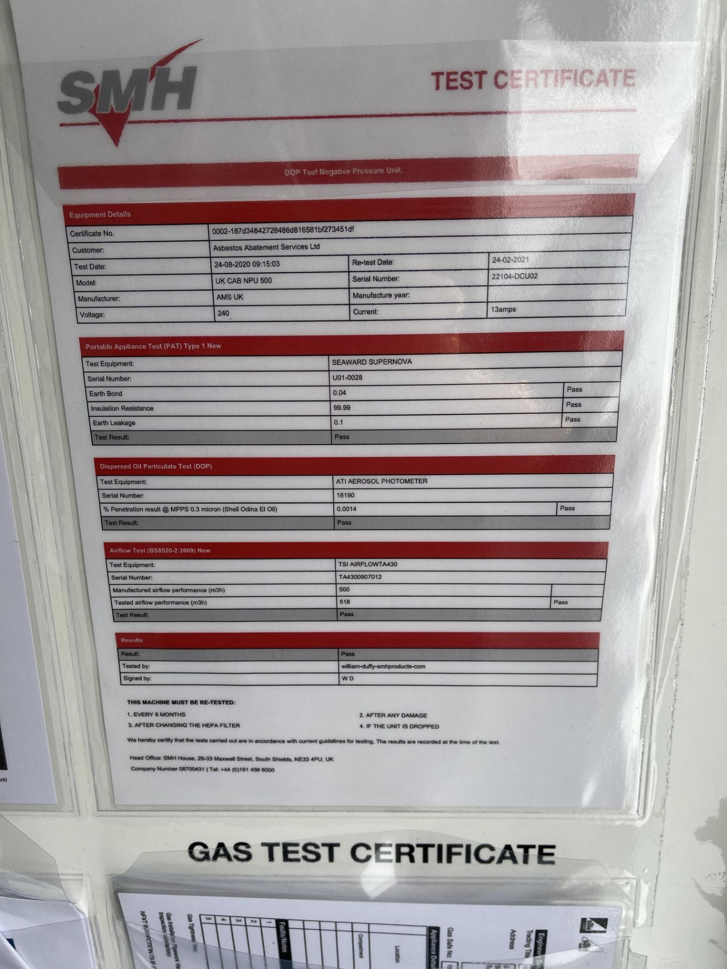 Mobile De-Contamination Unit Comprising Dirty End, Shower Enclosure, Clean End, Fitted with Knott - Image 36 of 48