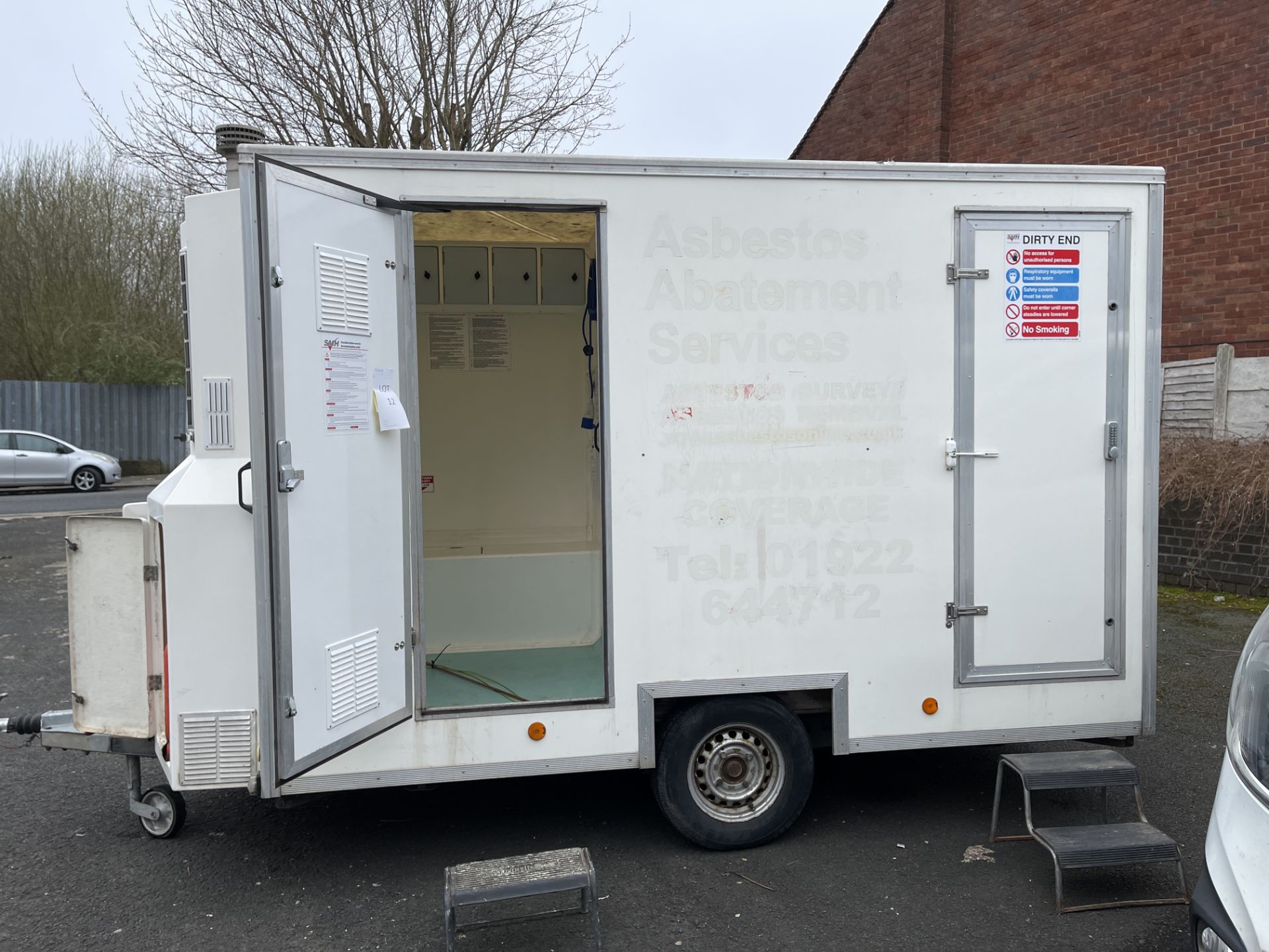 SMH Mobile De-Contamination Unit Comprising Dirty End, Twin Shower Enclosure, Clean End, Fitted with - Image 58 of 81