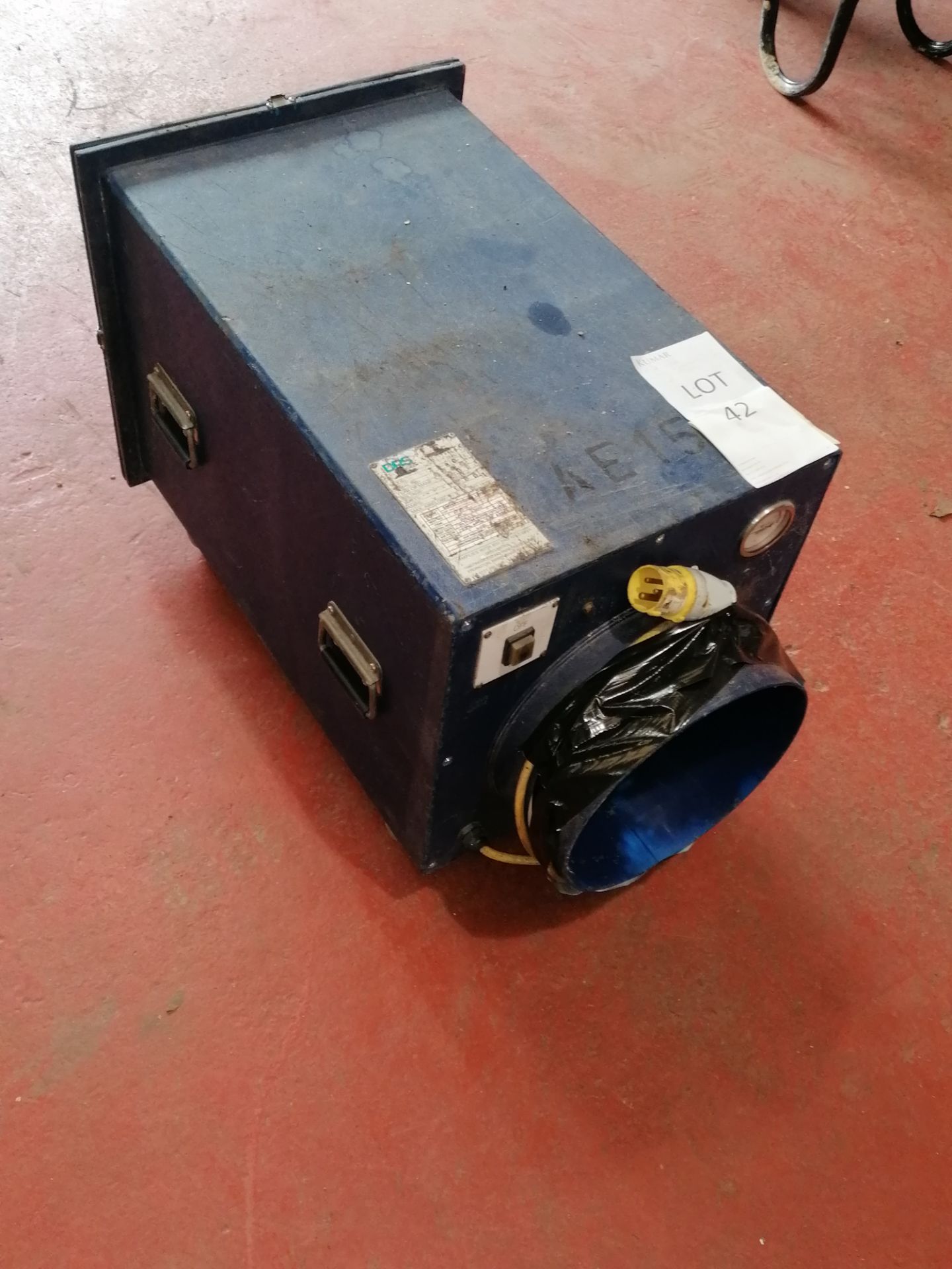 DR5 PNU 2300 Extractor/Filter Unit 110V, Serial No. 1286, (2006) - Image 2 of 6