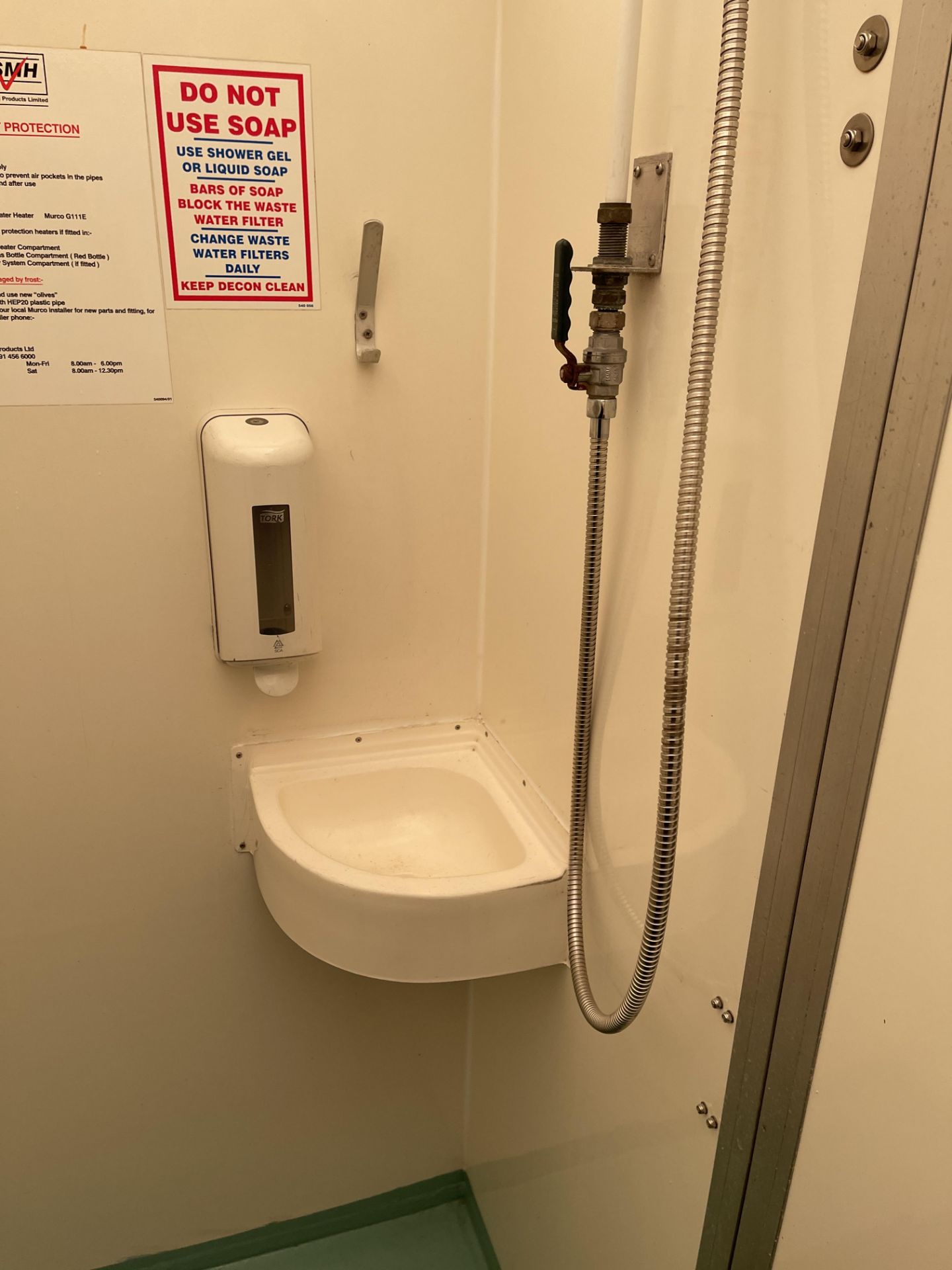SMH Mobile De-Contamination Unit Comprising Dirty End, Twin Shower Enclosure, Clean End, Fitted with - Image 52 of 81
