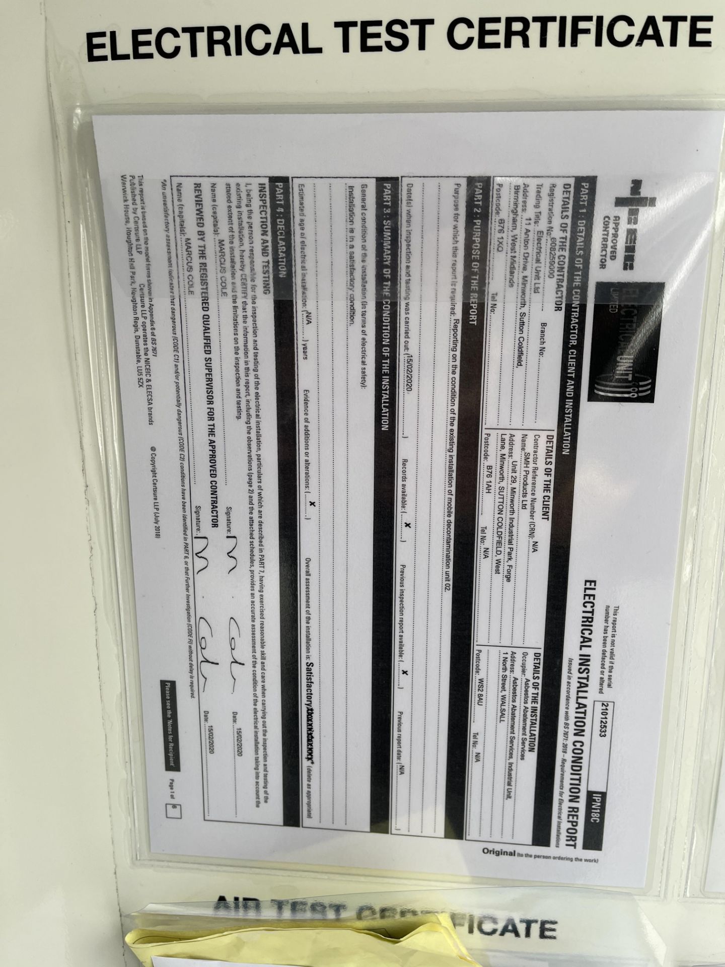 Mobile De-Contamination Unit Comprising Dirty End, Shower Enclosure, Clean End, Fitted with Knott - Image 38 of 48