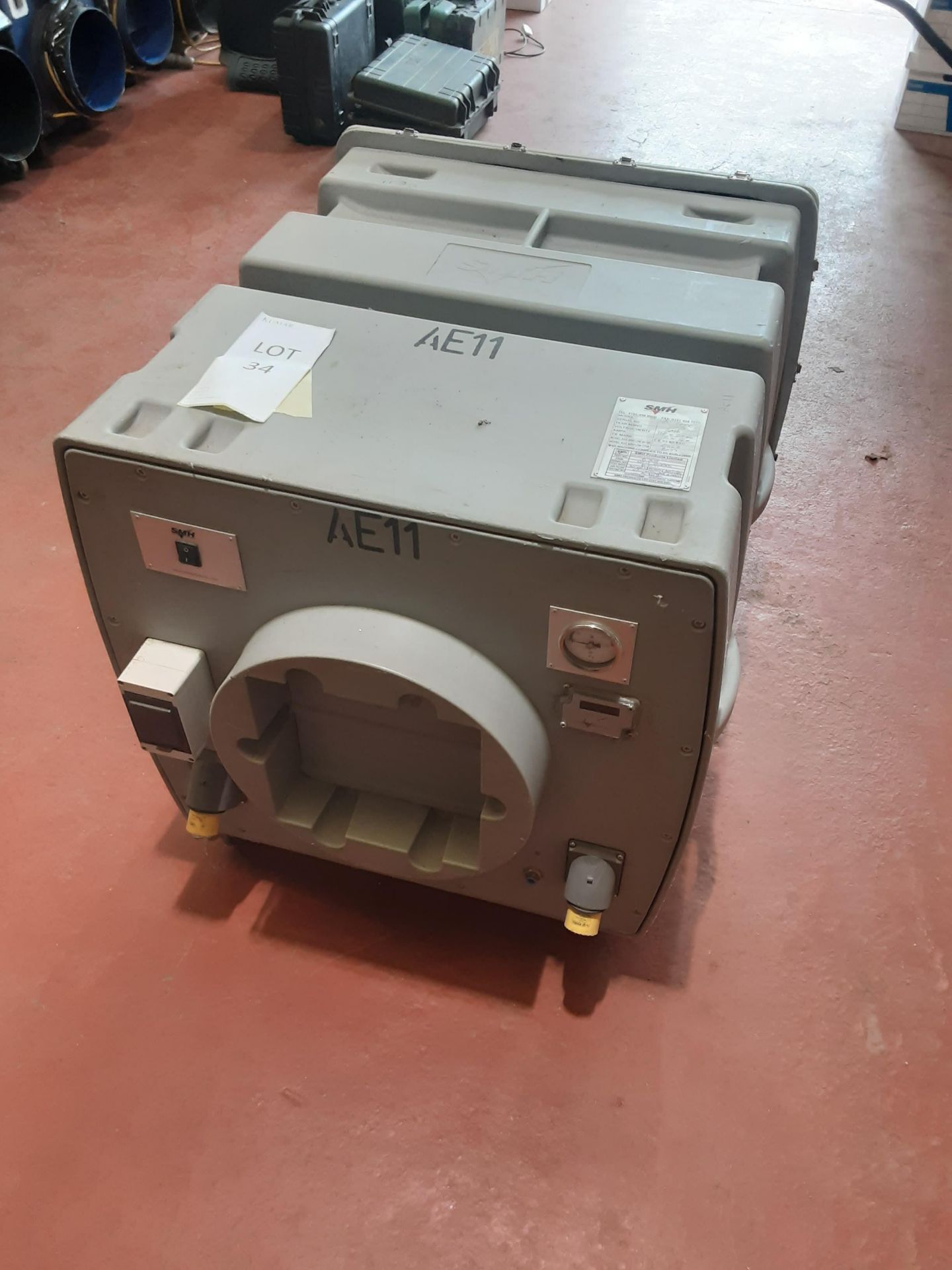 SMH NPU 5000 Extractor/Filter Unit 110V, Serial No. 12673, (2016)