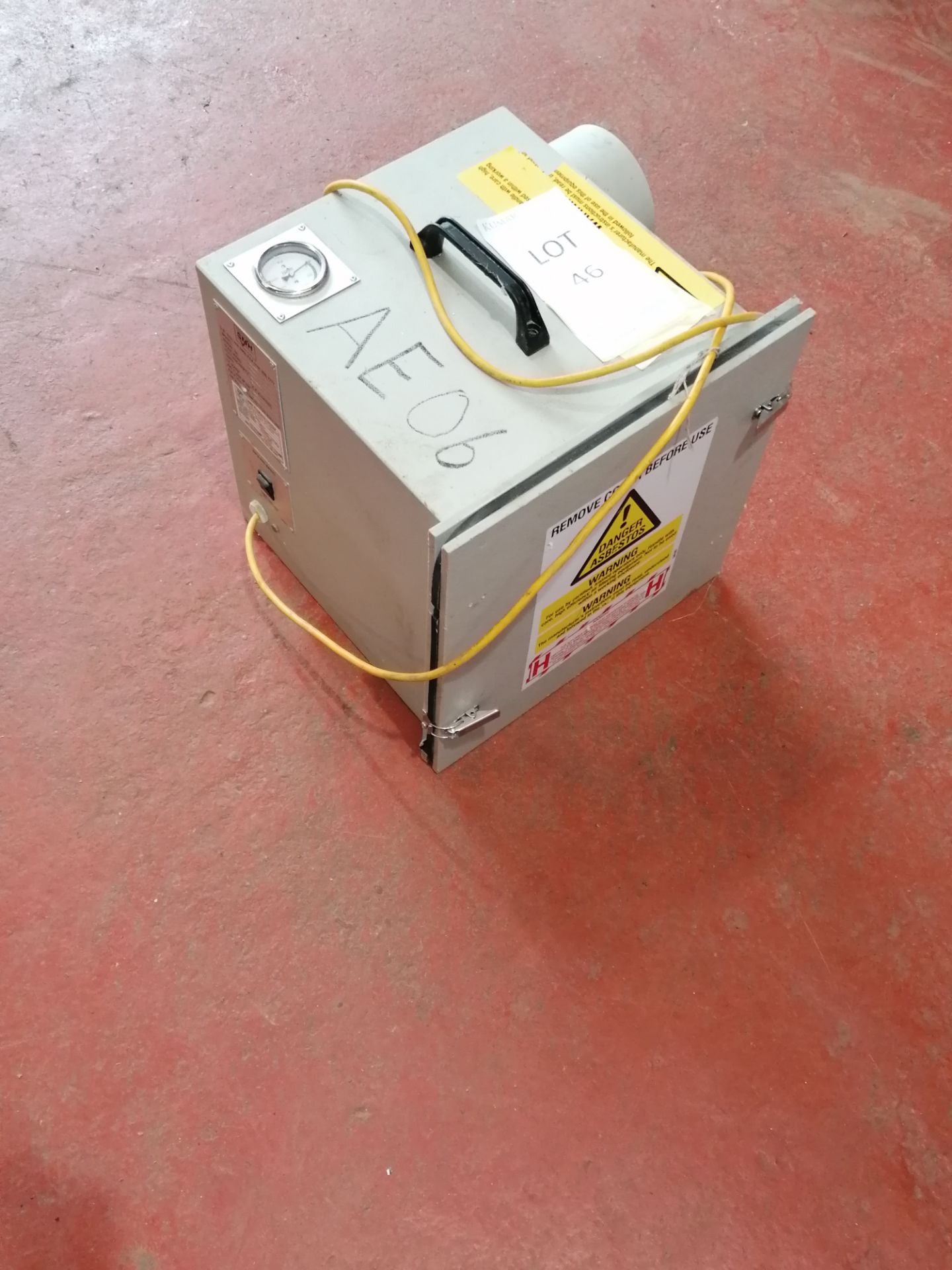 SMH NPU 500 Extractor/Filter Unit 110V, Serial No. 7524, (2012) - Image 2 of 5