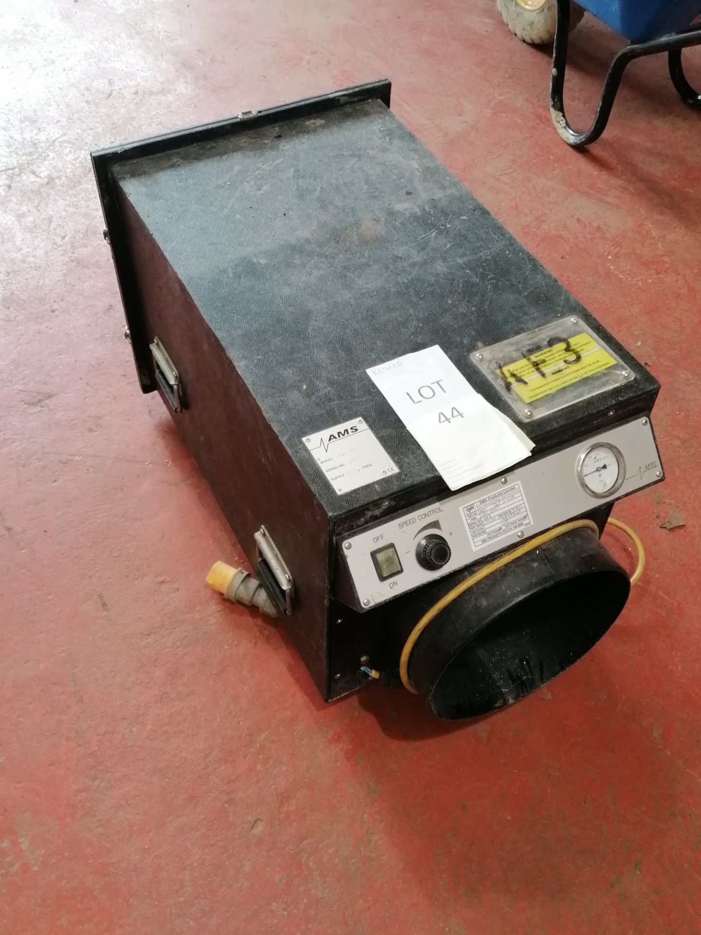AMS NPU 1500Extractor/Filter Unit 110V, Serial No. 21019 - Image 2 of 7