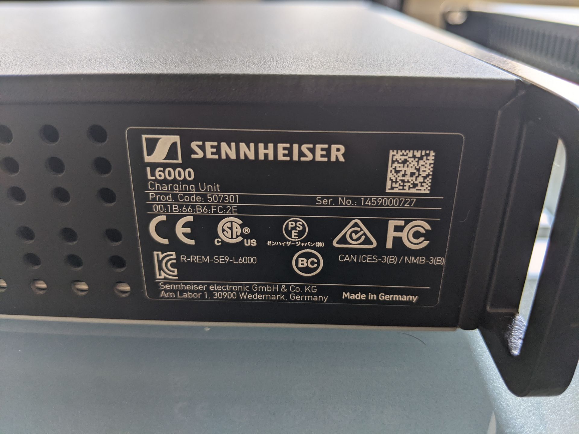 Sennheiser Digital 6000 Series Four Channel System Including Four SK6000, L6000 Charger, A2003 UHF - Image 14 of 29