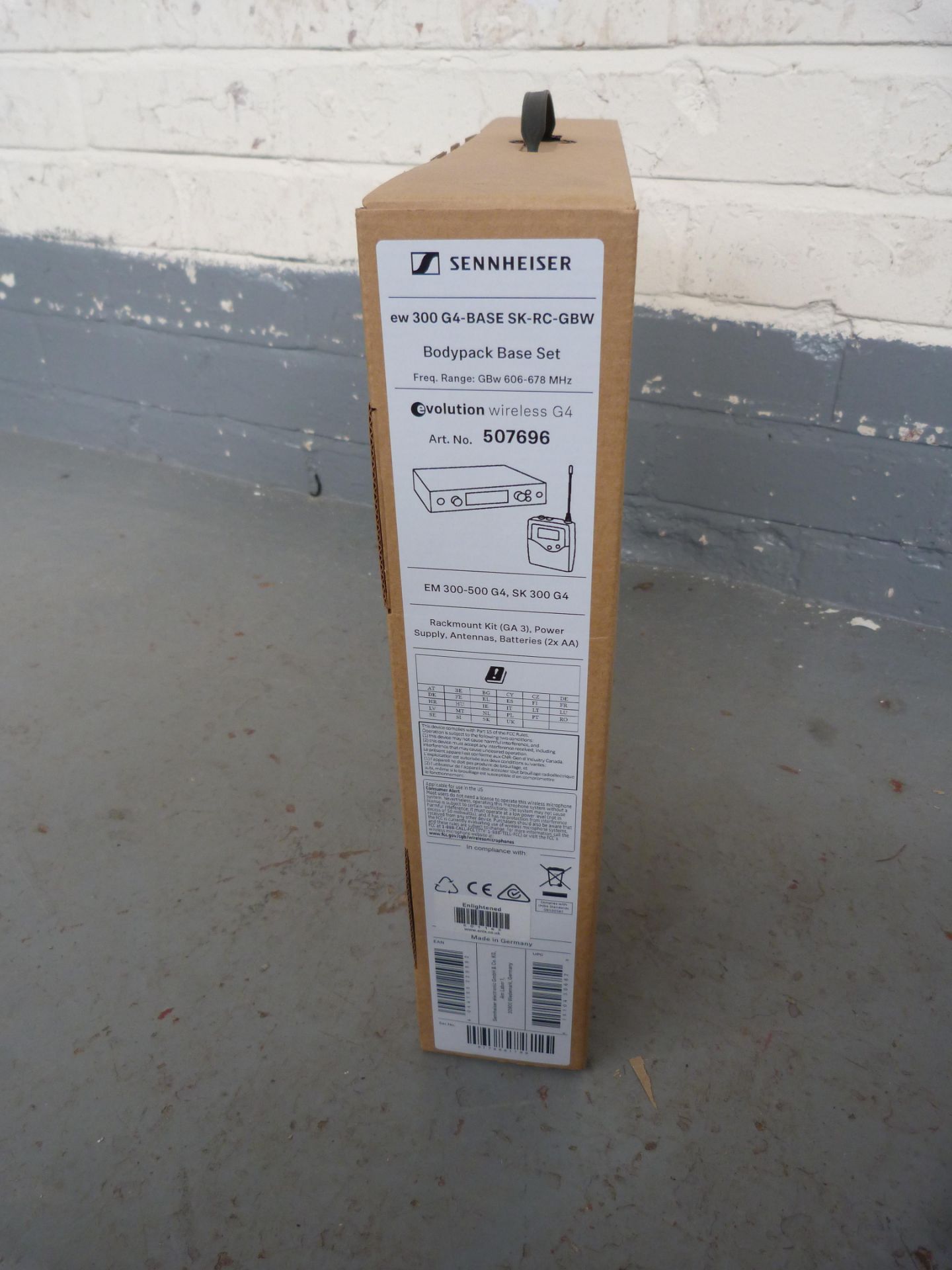 Sennheiser EW 300 G4-BASE SK-RC-GBW Bodypack Base Set 507696. In Cardboard. Serial No: 8178661169 - Image 2 of 5