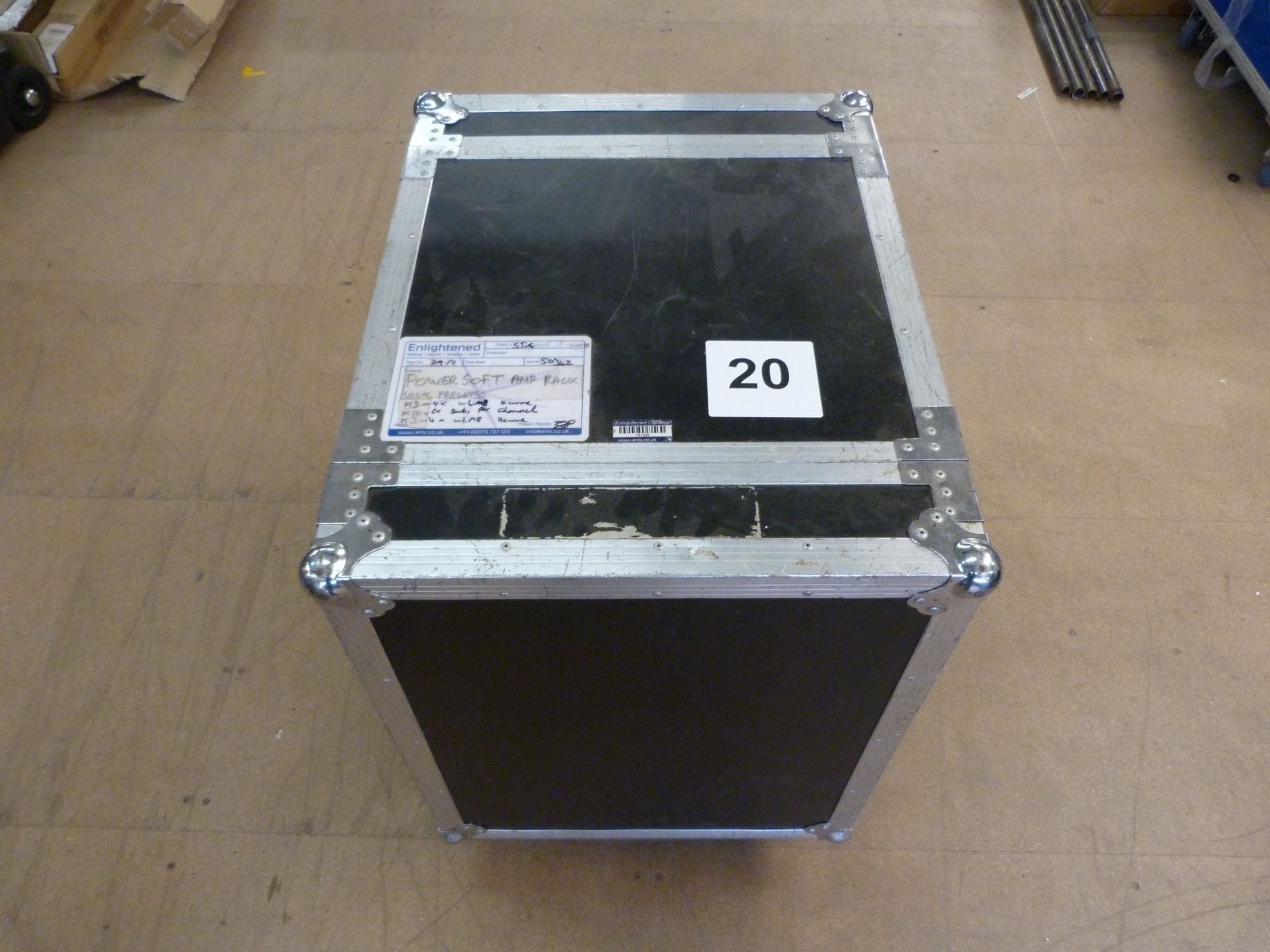 Powersoft Amp Rack. Included within Lot 10. If sum of Lots 11-20 is more than Lot 10, will be sold - Image 17 of 17