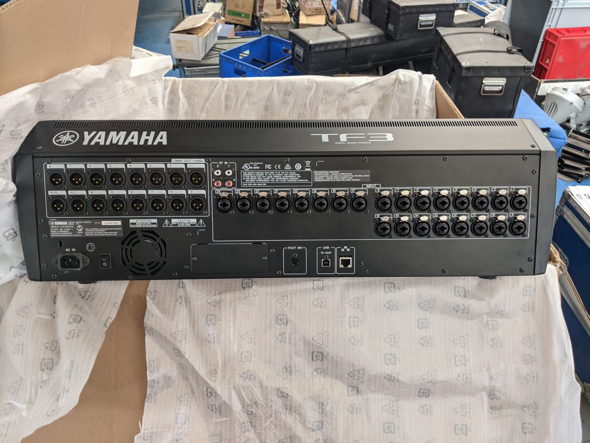 Yamaha TF3 Digital Mixing Console ZG70970. Yamaha Refurbished / Ex Demo. Serial No: BCVN01002 - Image 4 of 12