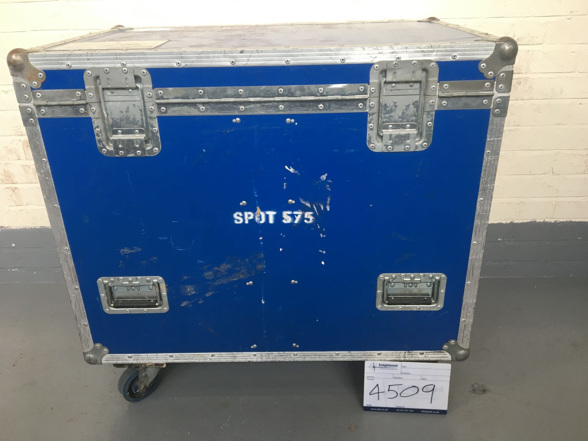 Flight case for 2x Robe 575 Spot Moving Light. 605*940*735mm. Condition: Used Ex Hire - Image 3 of 7