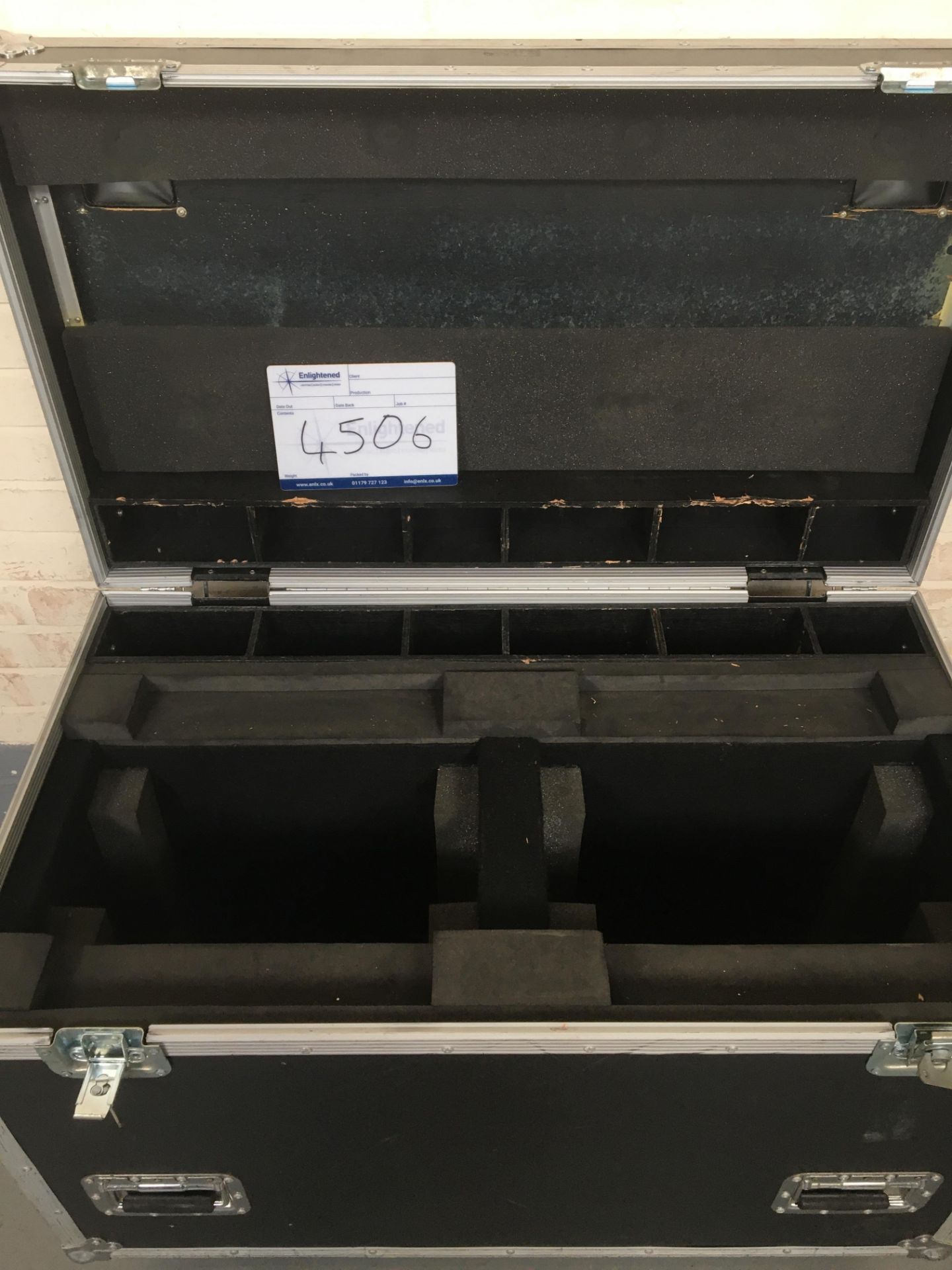 Fitted Flightcase for Robe 250 Wash Moving Light. 565*990*635mm. Condition: Used Ex Hire - Image 5 of 10