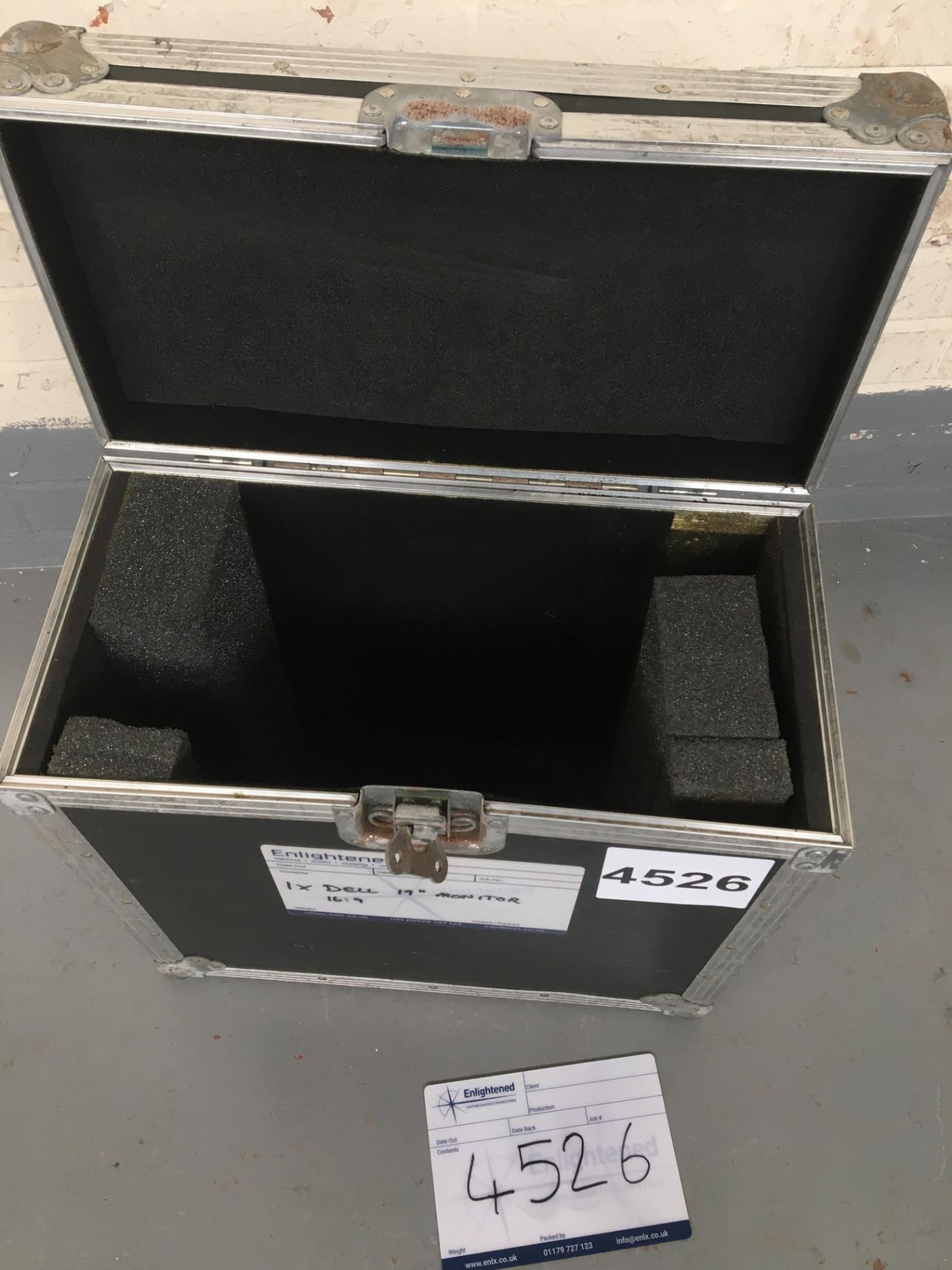 Flightcase for LCD Monitor. 495*250*505mm. Condition: Used Ex Hire - Bild 3 aus 3