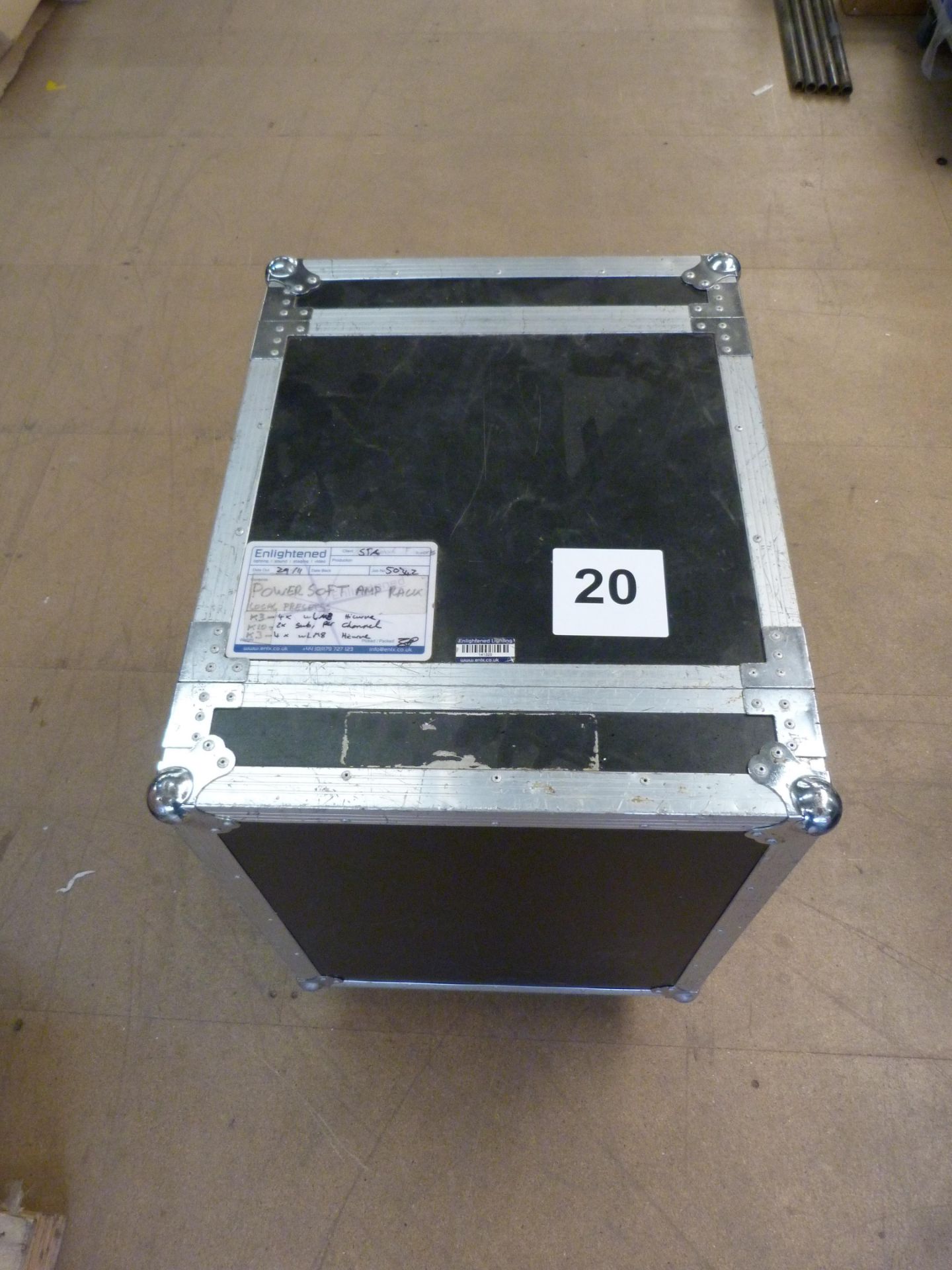 Powersoft Amp Rack. Included within Lot 10. If sum of Lots 11-20 is more than Lot 10, will be sold - Image 16 of 17