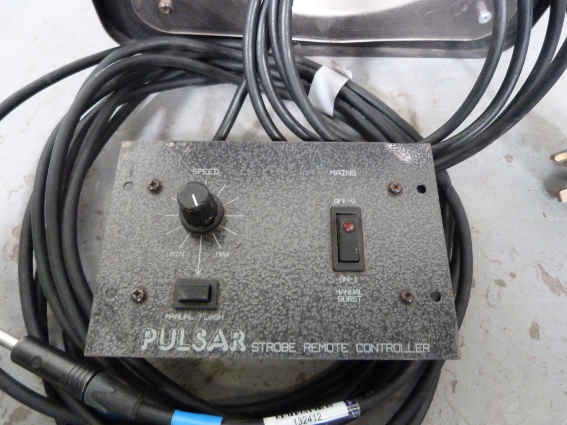 Pulsar mk2 Jumbo strobe + controller + 5m jack lead. Ex-Hire, Fair Condition - Bild 3 aus 4