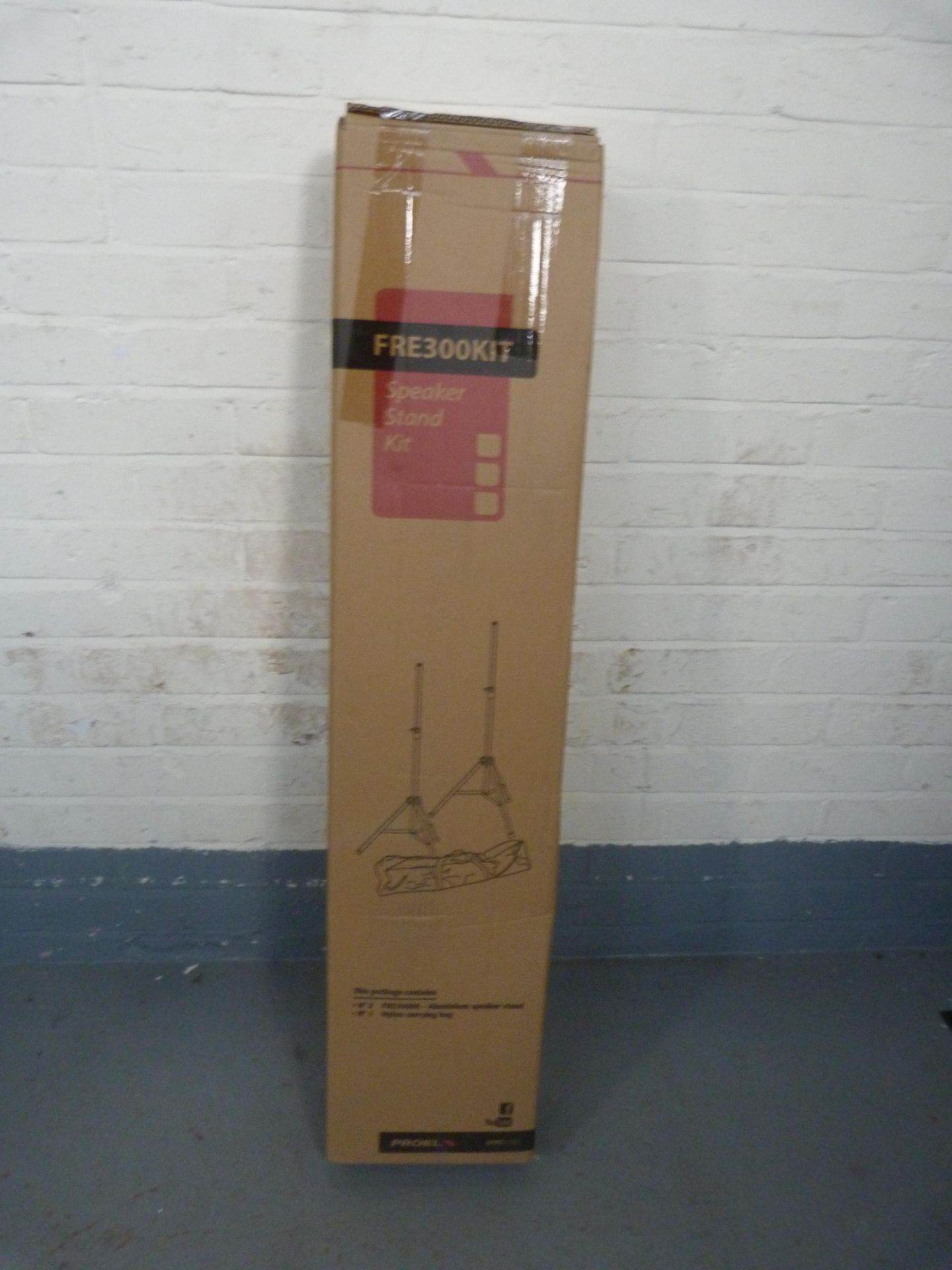 Proel FRE30KIT Speaker Stand Kit With Carry Bag. New in Cardboard