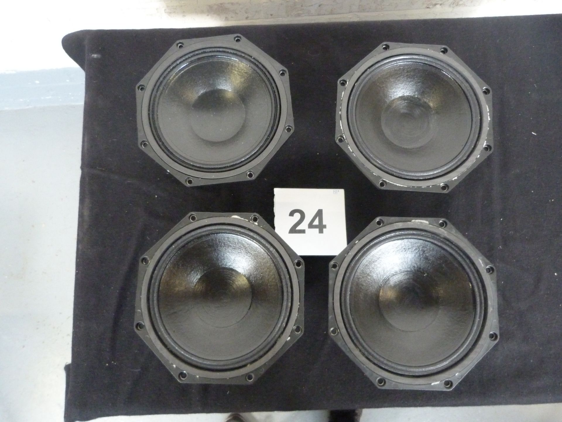 4x Martin Audio DLS 8001 16 Ohm 8" LF Driver For W8LM. Ex-hire/Working, Re-coned 2021