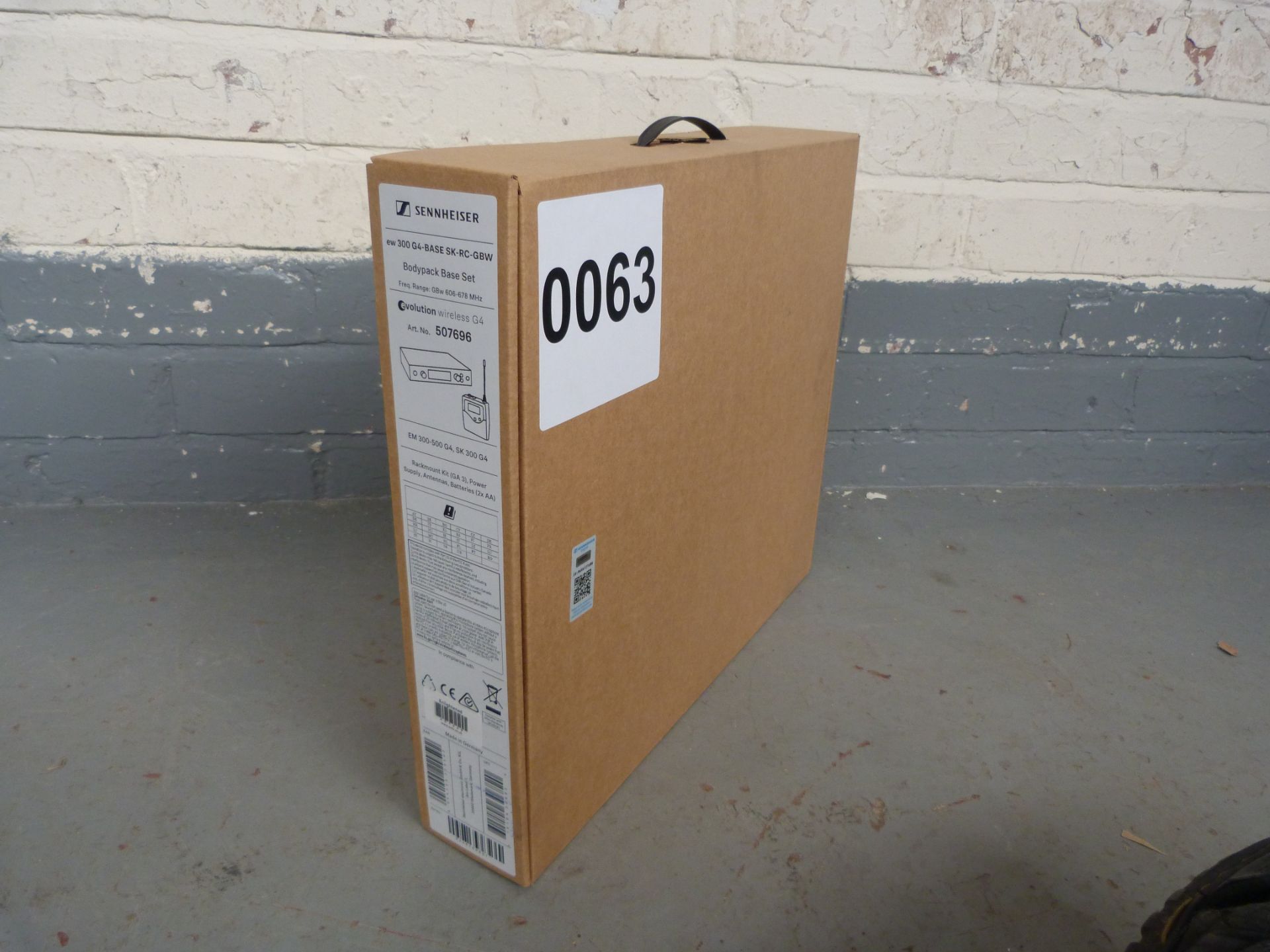 Sennheiser EW 300 G4-BASE SK-RC-GBW Bodypack Base Set 507696. In Cardboard. Serial No: 8348709861 - Image 4 of 4