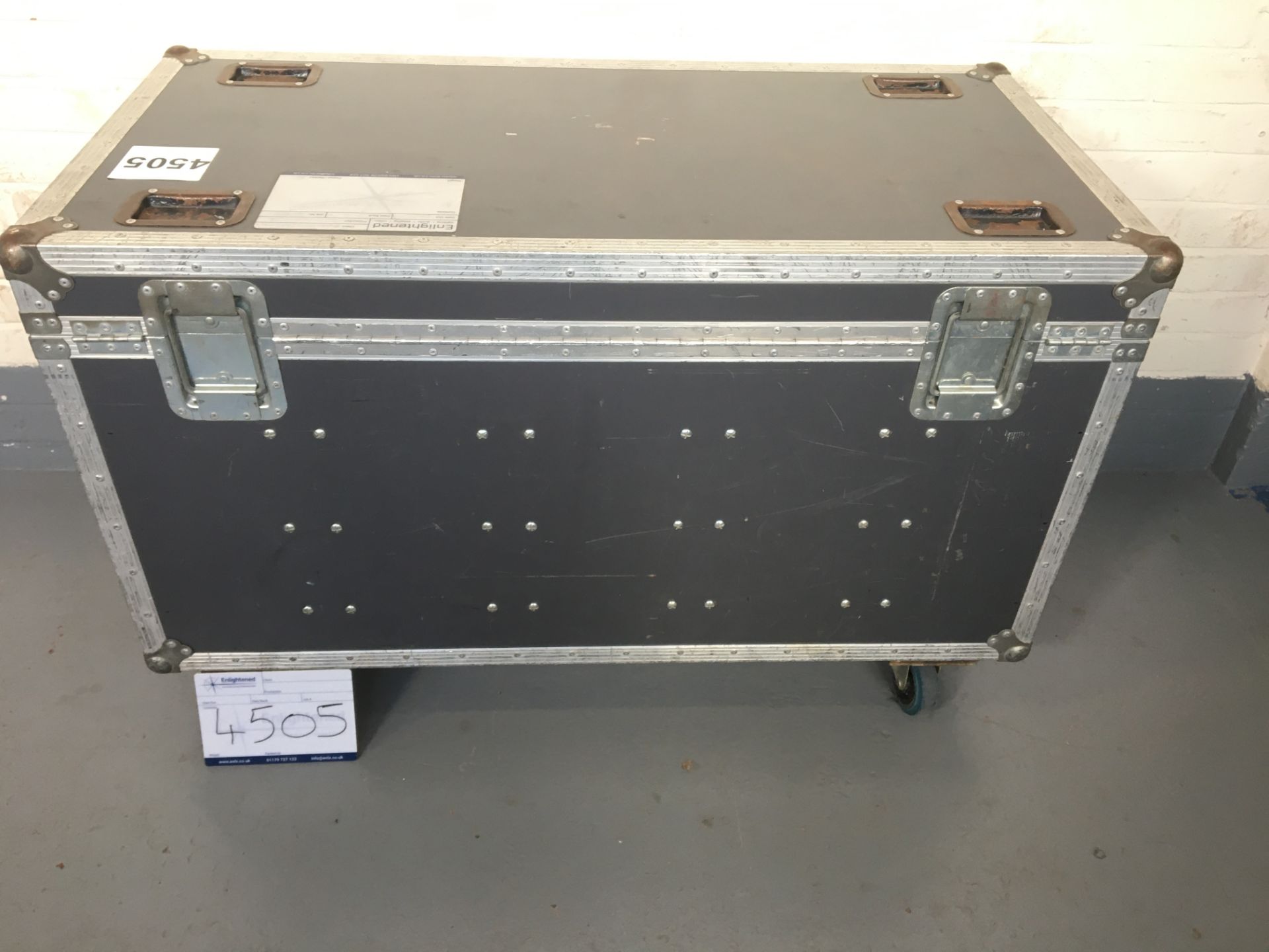 4' GP Flightcase Wheeled. 638*1205*605mm. Condition: Used Ex Hire - Image 6 of 6