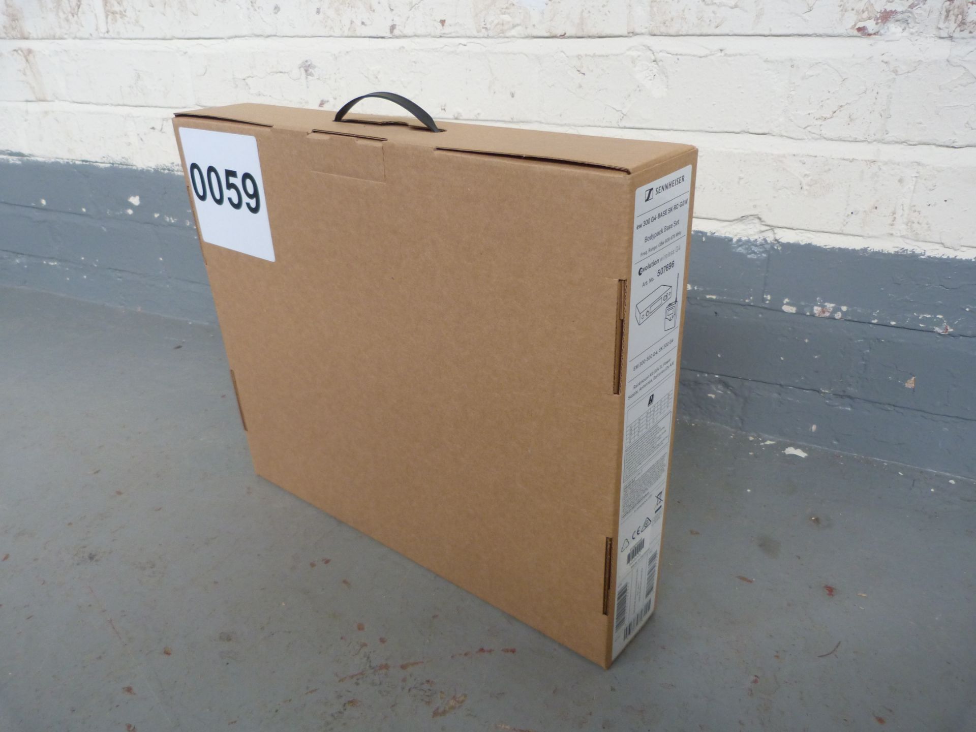 Sennheiser EW 300 G4-BASE SK-RC-GBW Bodypack Base Set 507696. In Cardboard. Serial No: 8178661169 - Image 4 of 5