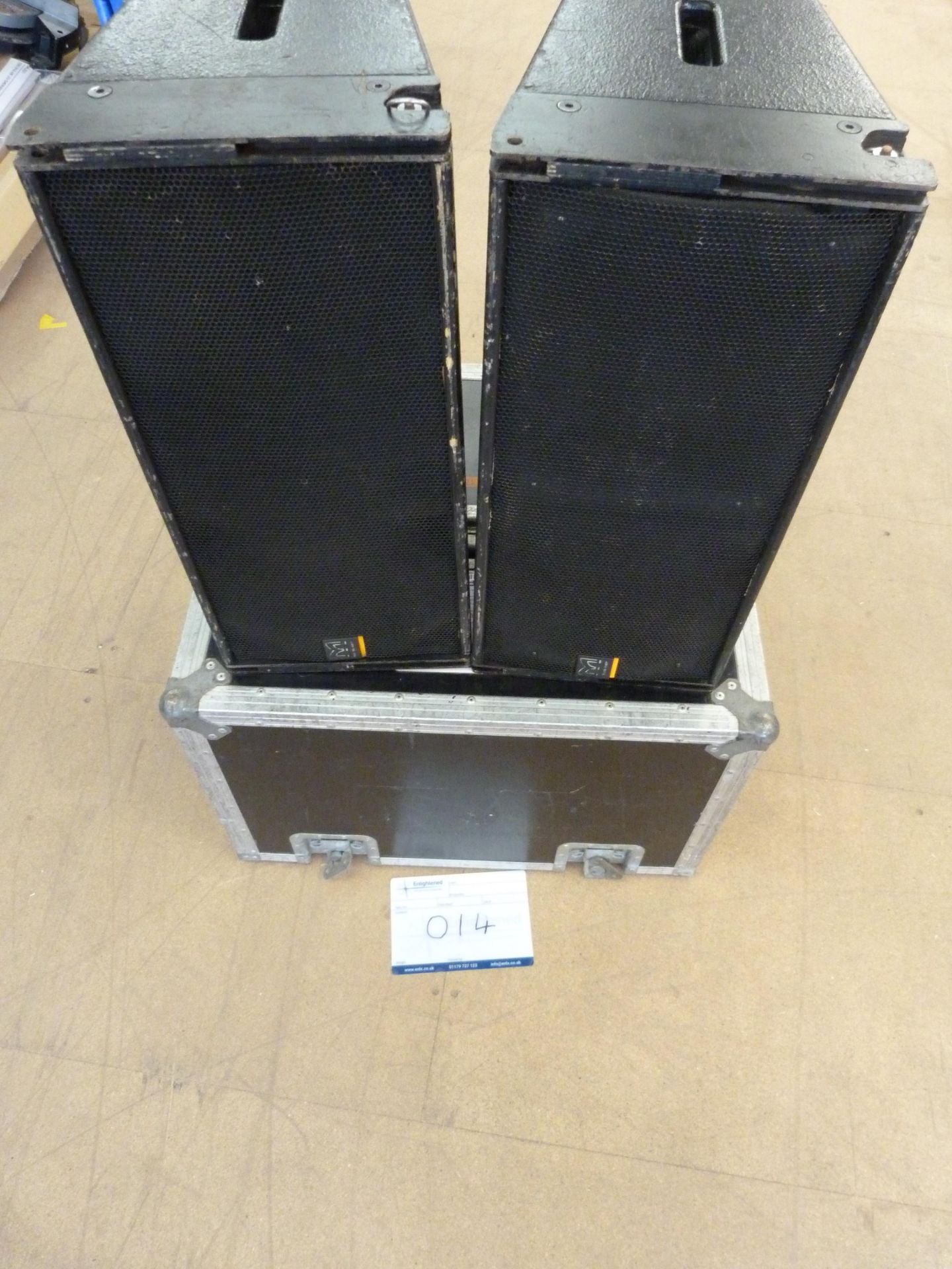 Pair (2x) W8LMD Martin Audio Wavefront Down Fill Speaker. Included within Lot 10. If sum of Lots - Image 9 of 12