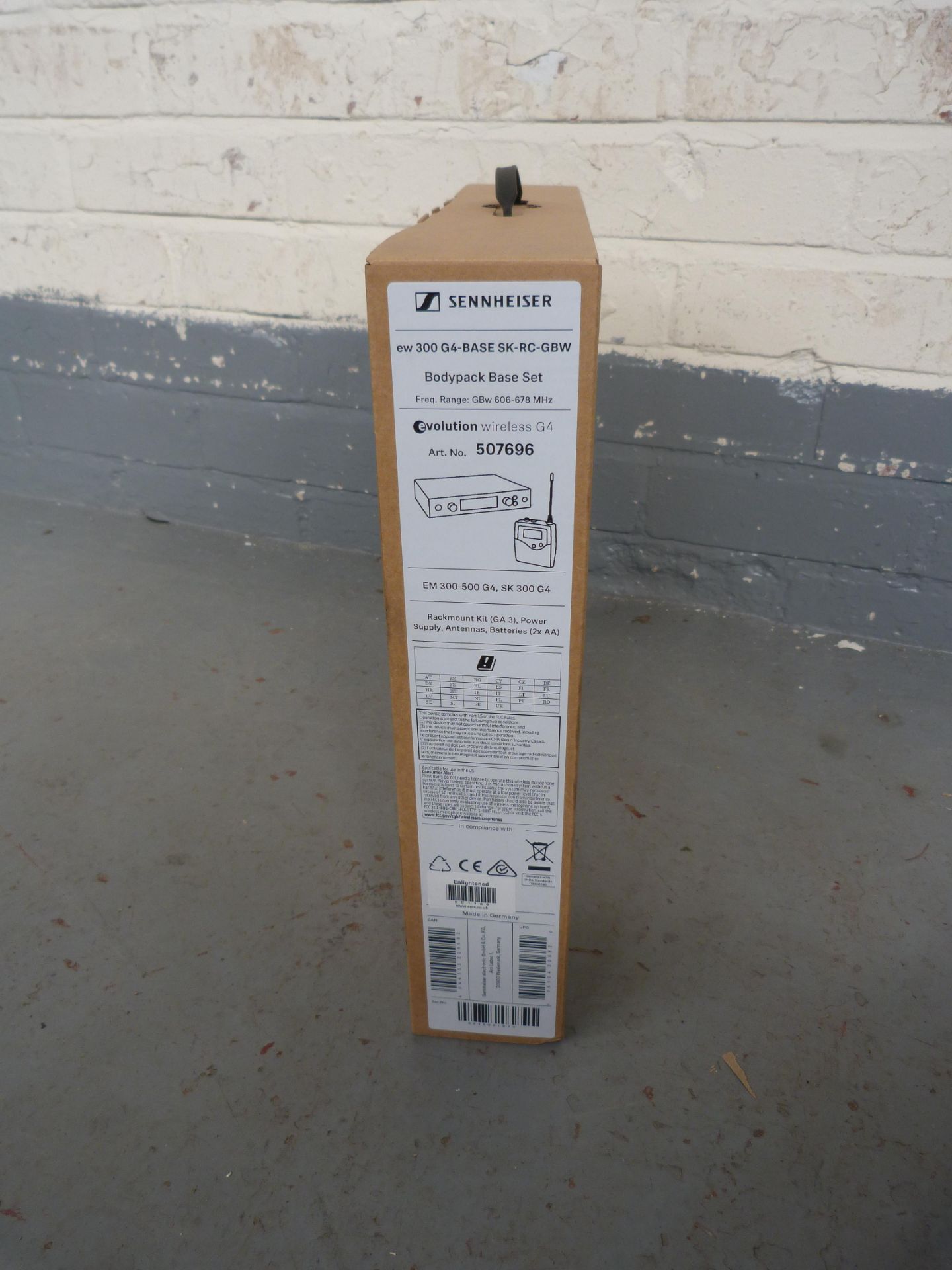 Sennheiser EW 300 G4-BASE SK-RC-GBW Bodypack Base Set 507696. In Cardboard. Serial No: 8248661873 - Image 2 of 5