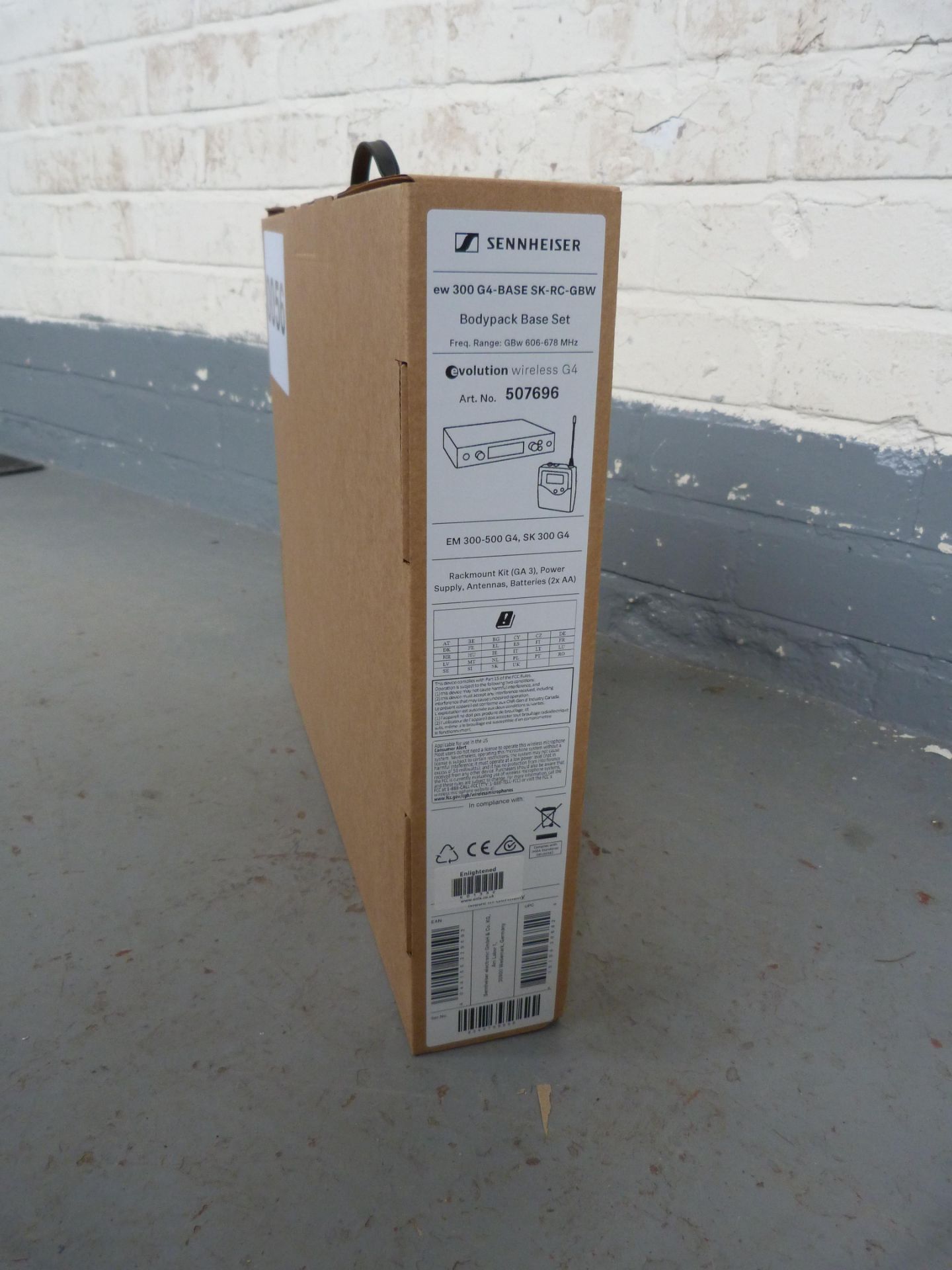 Sennheiser EW 300 G4-BASE SK-RC-GBW Bodypack Base Set 507696. In Cardboard. Serial No: 8348709858 - Image 2 of 5