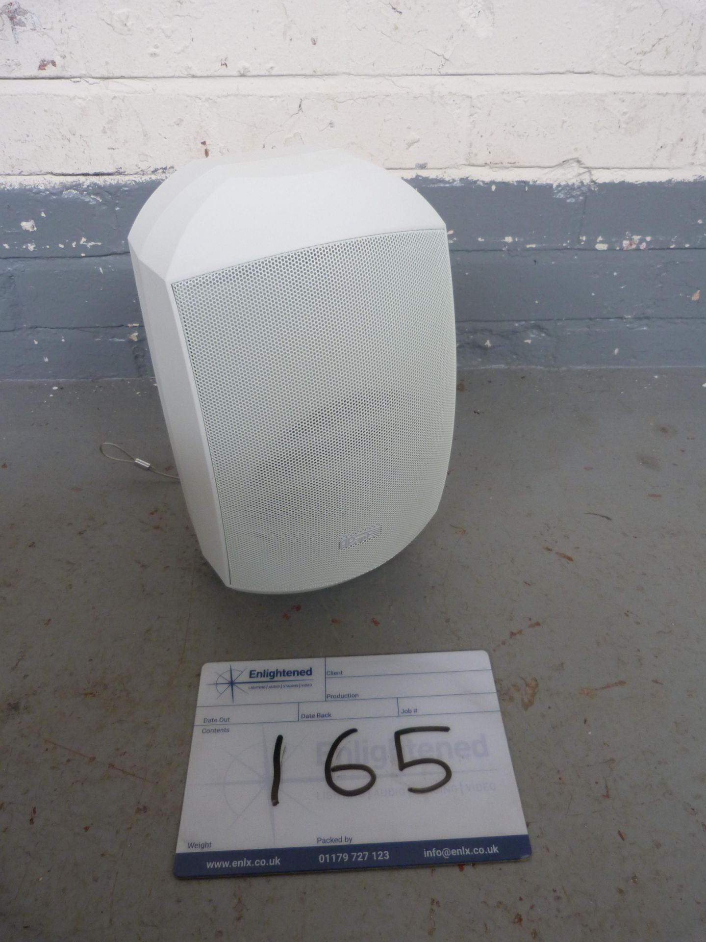 Apart Mask6-W Loudspeaker 200W/8, passive, IP64, white. New, In cardboard, opened - Image 3 of 4