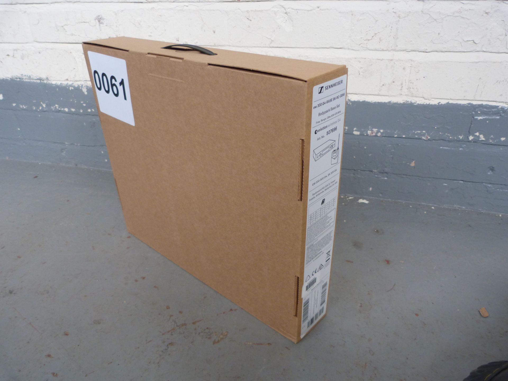 Sennheiser EW 300 G4-BASE SK-RC-GBW Bodypack Base Set 507696. In Cardboard. Serial No: 8248661875 - Image 4 of 5