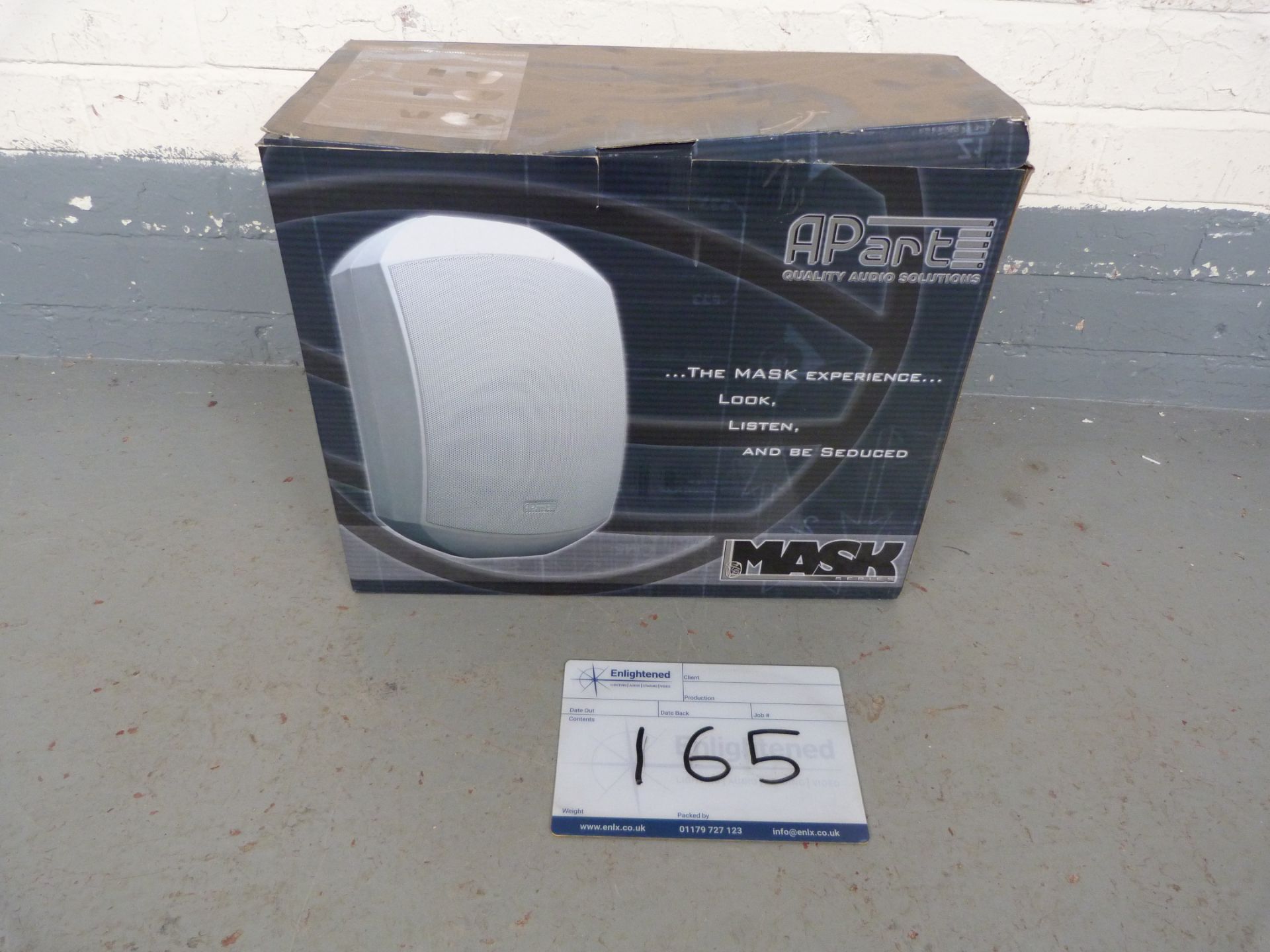 Apart Mask6-W Loudspeaker 200W/8, passive, IP64, white. New, In cardboard, opened - Image 4 of 4