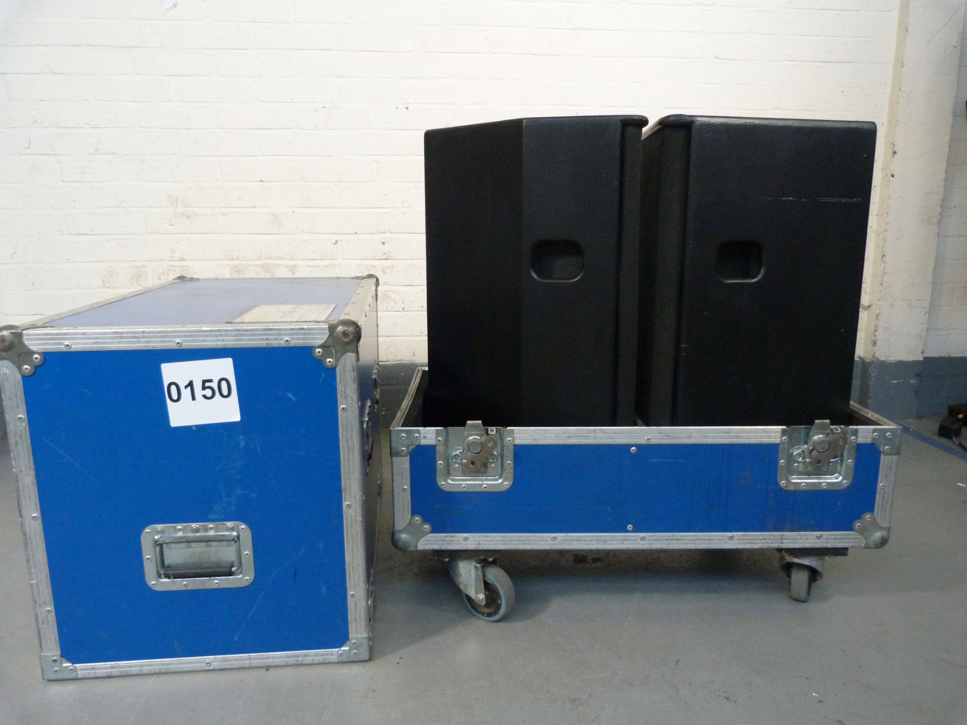 Pair NEXO PS15 R1 2-Way 15" Passive Loudspeakers Cased. Ex-Hire/Fair Condition