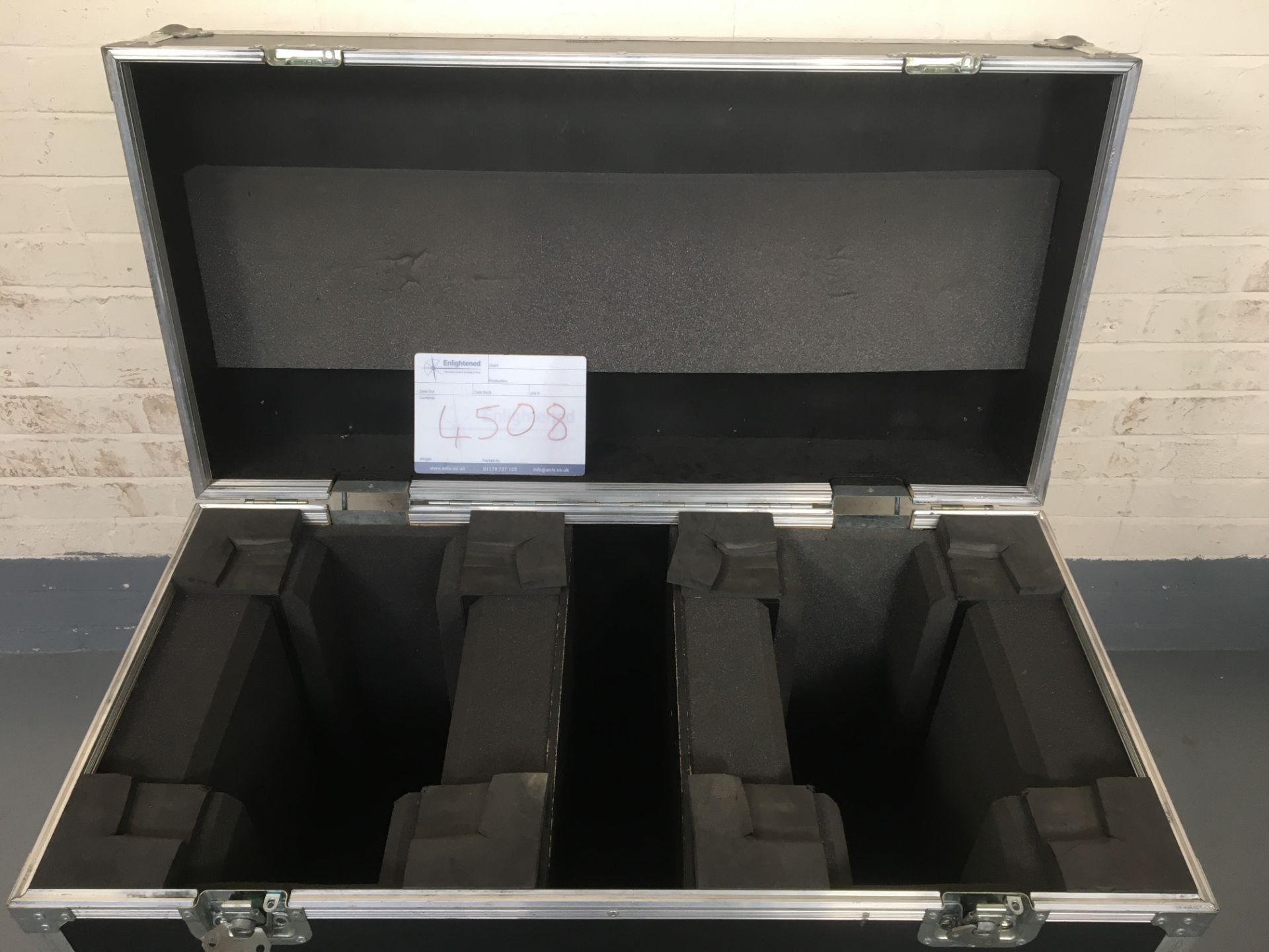 Flight case for 2x Robe 250 spot Moving Light. 495*1000*635mm. Condition: Used Ex Hire - Image 6 of 9