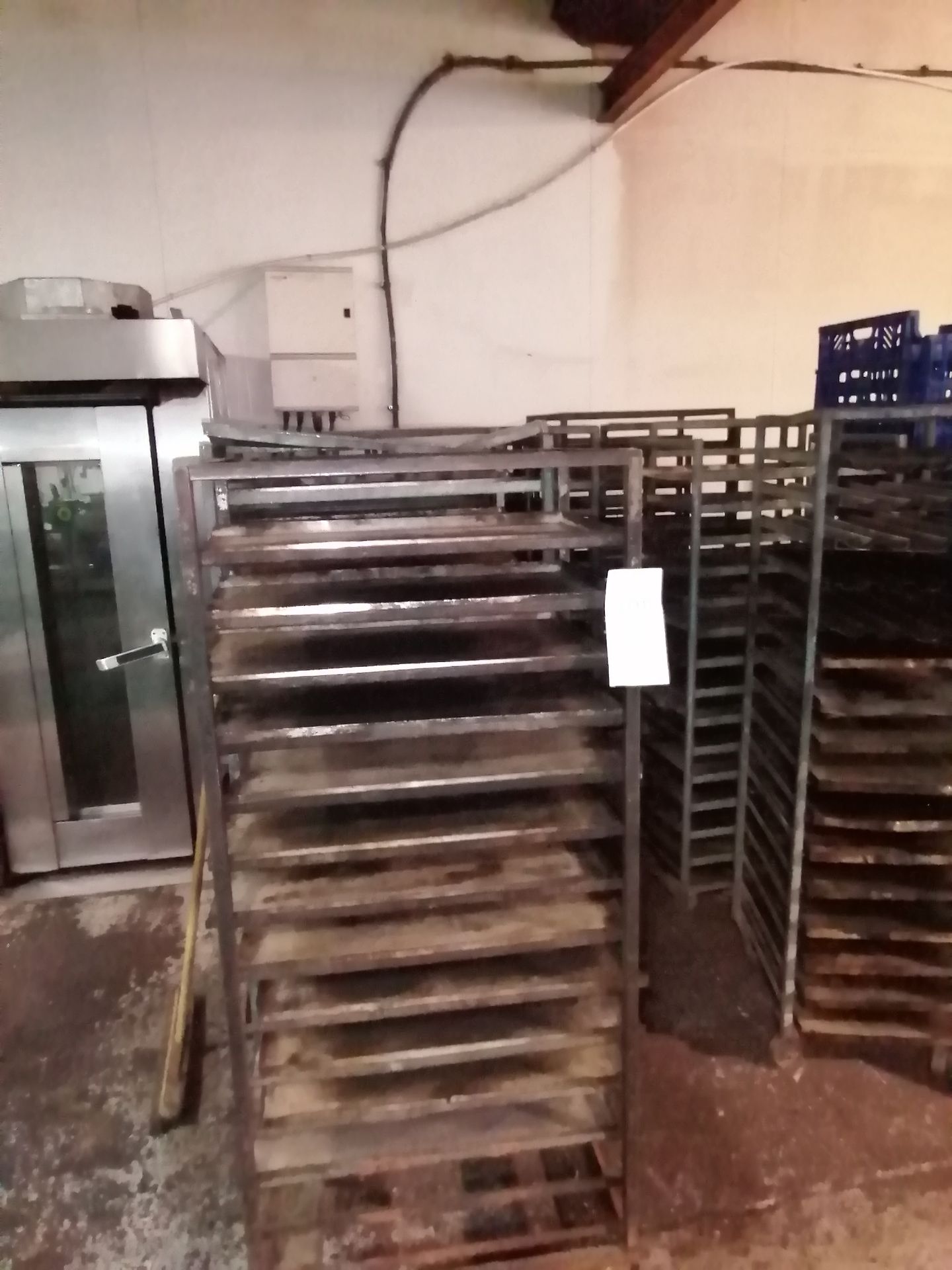 10 x Baking Tray Racking with Trays - Image 3 of 5