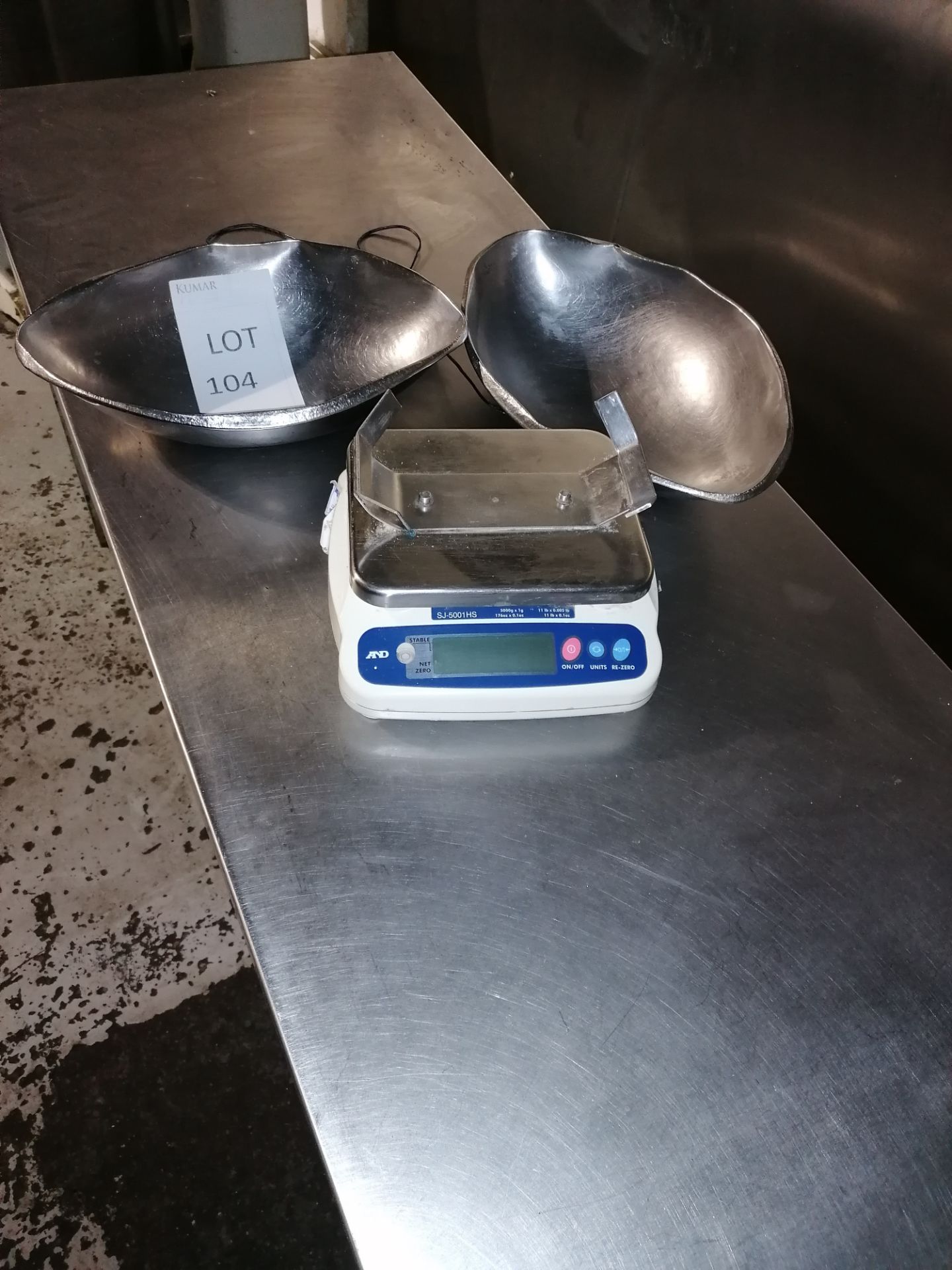 Weighing SJ-5001HS Digital Portion Scale, 5000g x 1g - Image 5 of 5