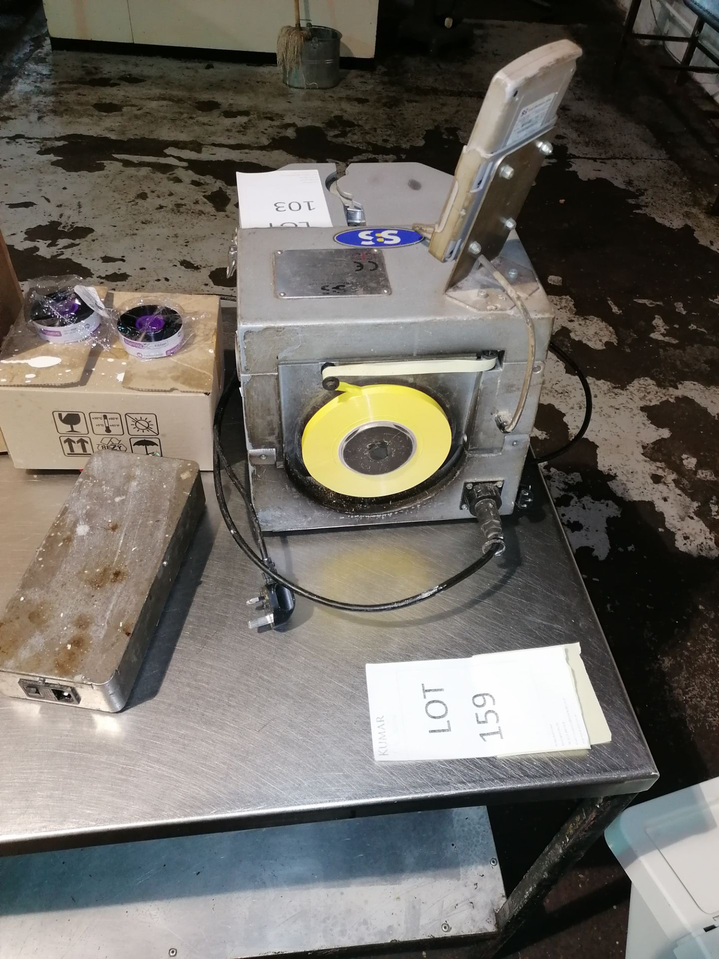 Select TS3EP Plastic Bag Neck Sealing Machine - Image 3 of 5