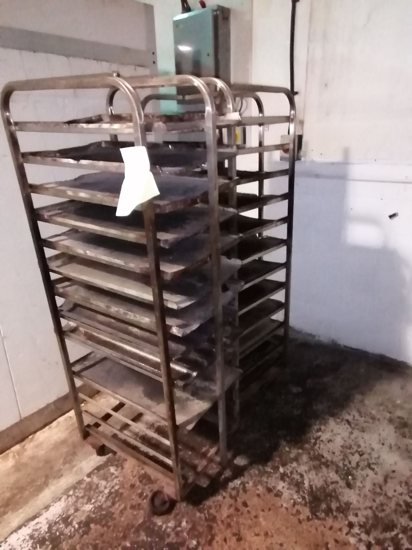 2 x Revent Bakery Racking with Baking Trays