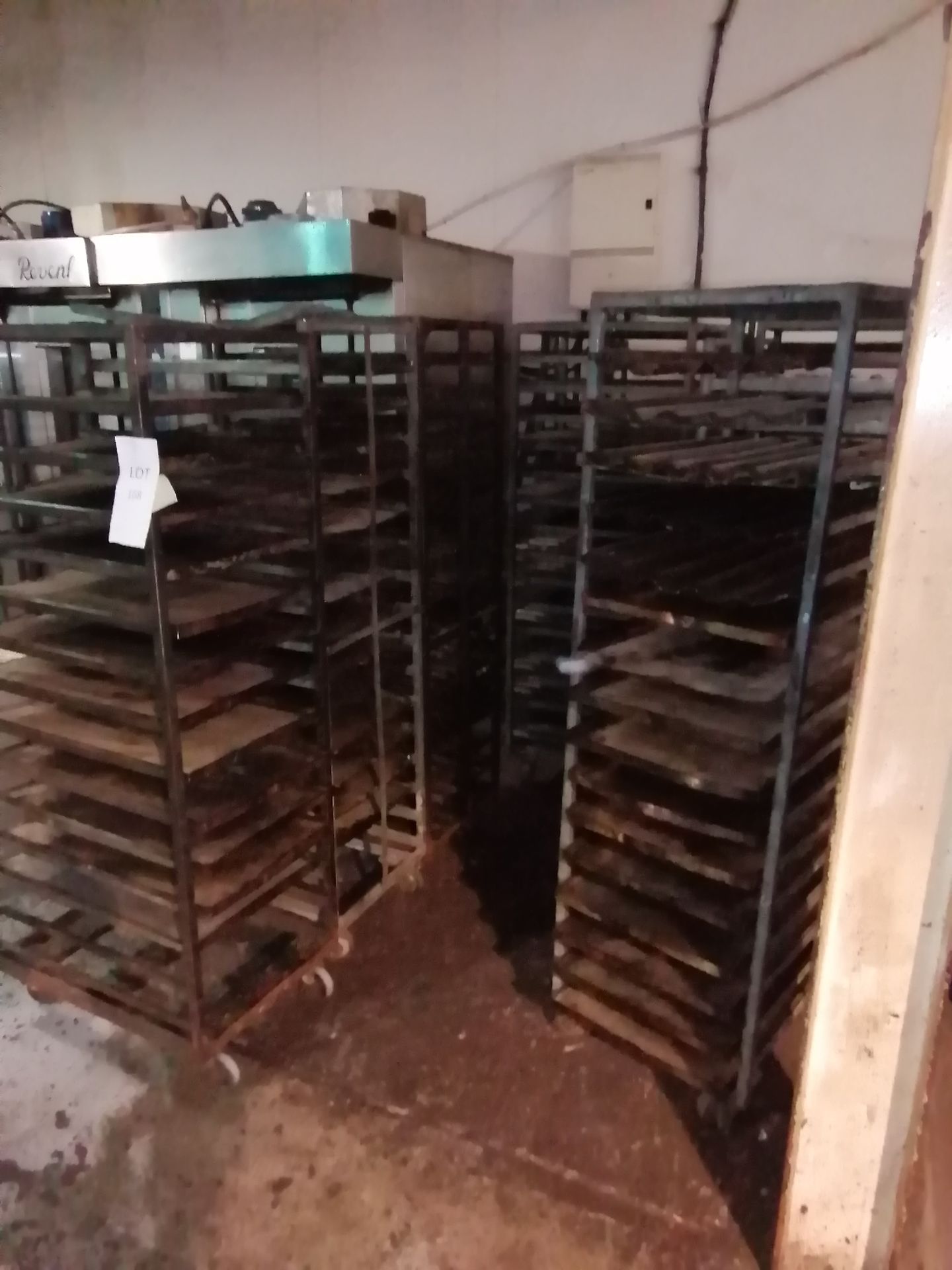 10 x Baking Tray Racking with Trays - Image 2 of 5