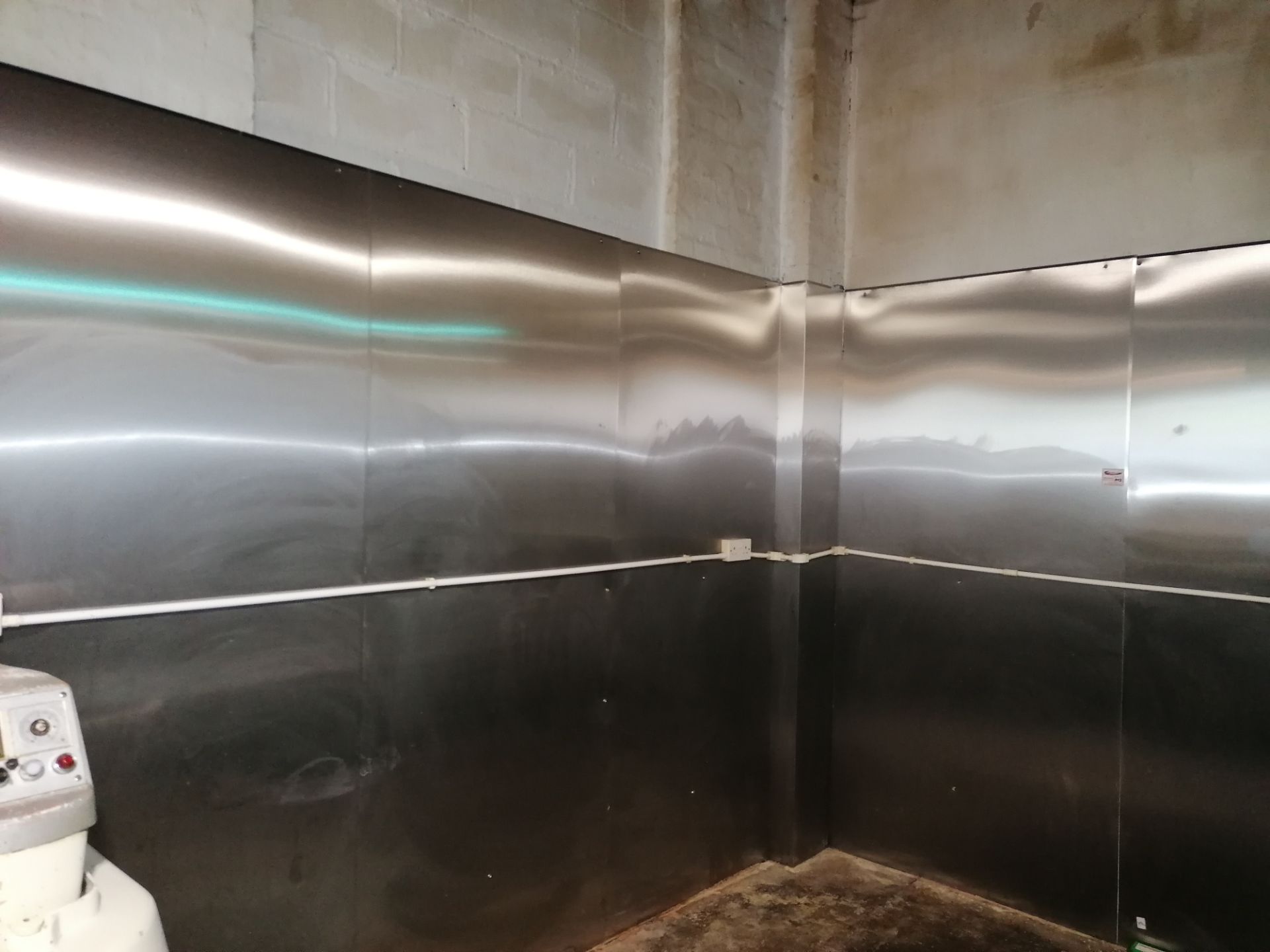 Approx 6 x Stainless Steel Wall Panels Recently Fitted - Image 2 of 5