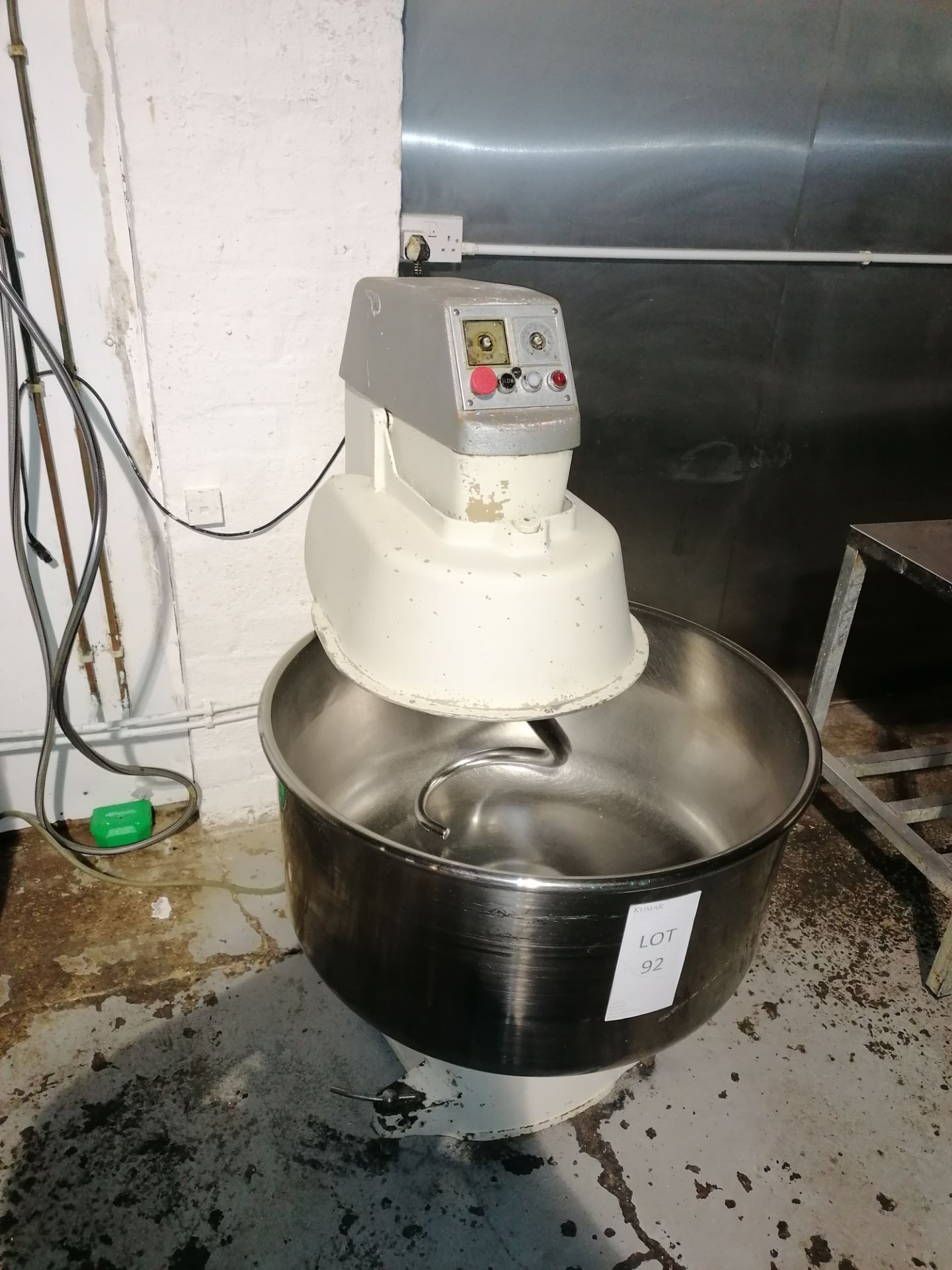 Commercial Food Mixer With Stainless Steel Bowl - Image 3 of 5