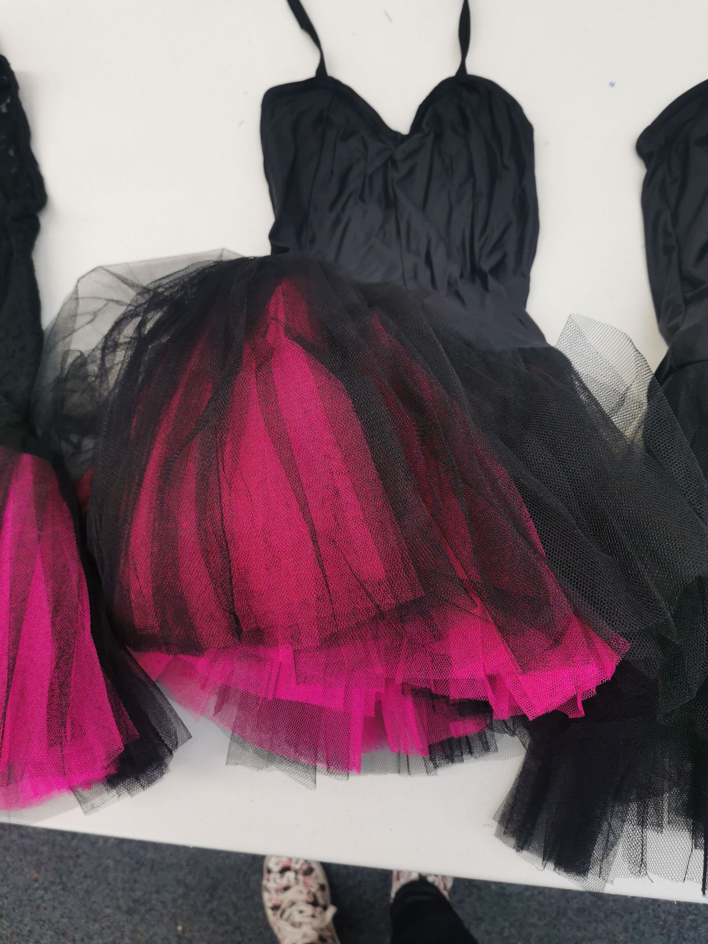 8pc Black tutu dresses. Various designs and sizes - Image 3 of 5