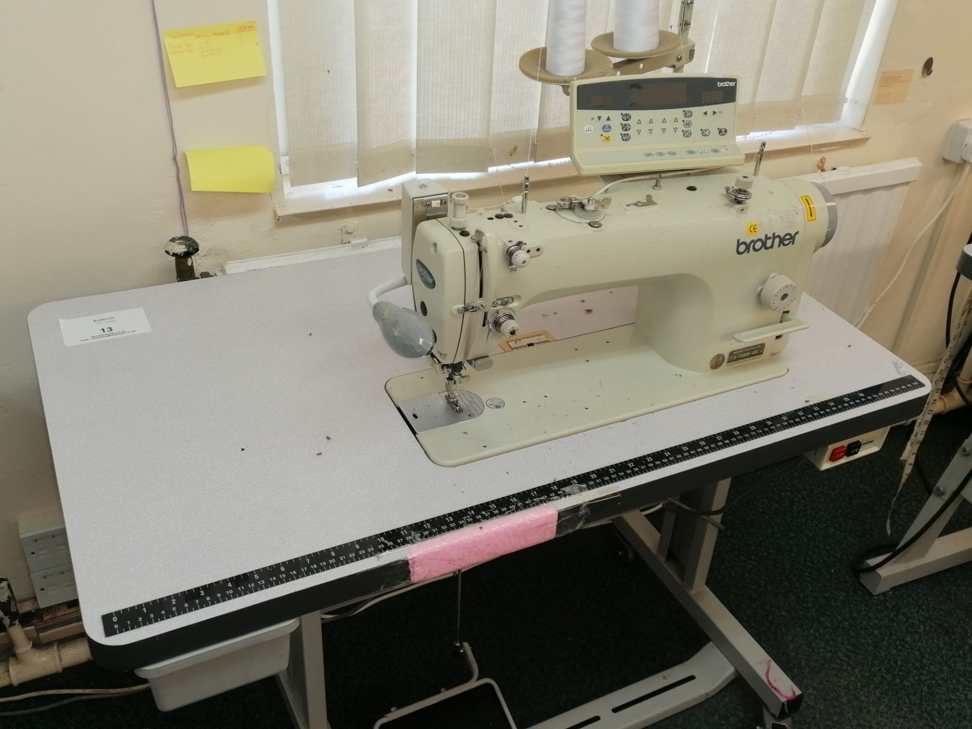 Brother 7200 B Automatic single needle sewing machine Serial No B7DBA 8150
