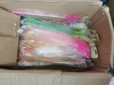 40 + Estimated costume dress fairy wings and wands in various colours and designs