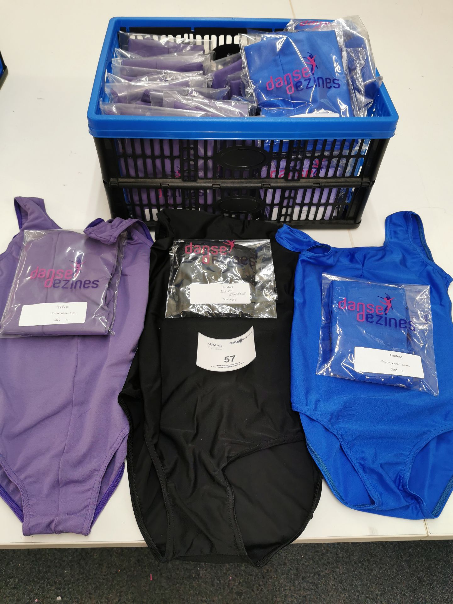 41pc Leotard sizing samples,Various sizes