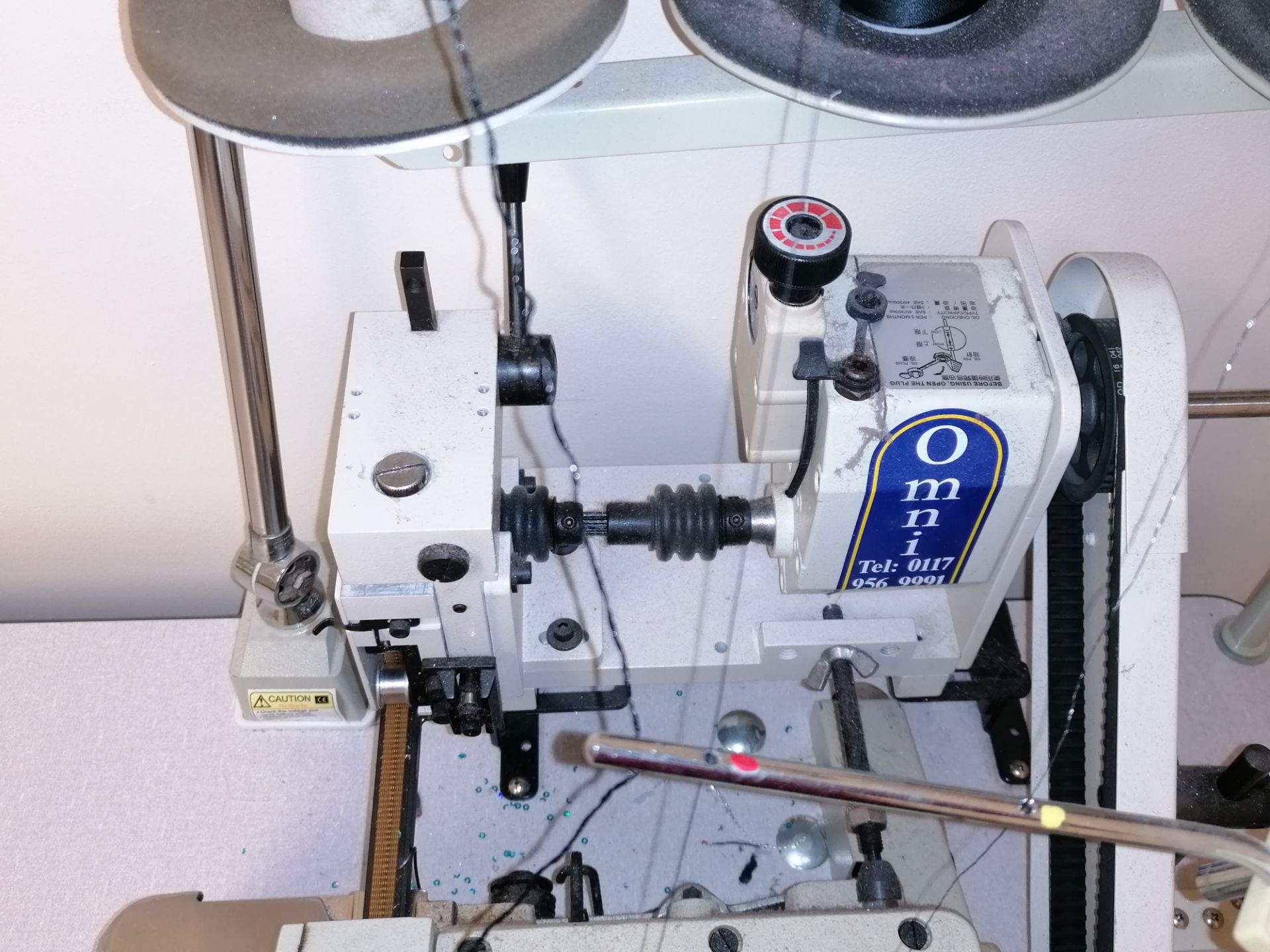 Omnisew Omni-OS-500P Multi application sewing machine , Rolled Hem-Wire Hem-Beaded Edge- Ribbon Edge - Image 7 of 11
