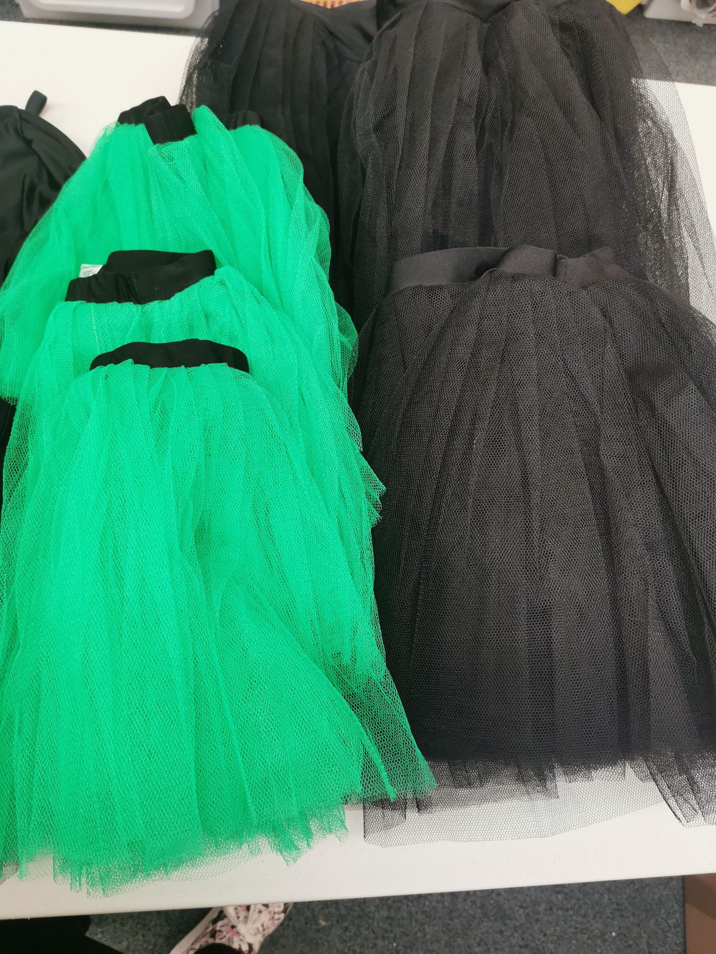 8pc Black tutu dresses. Various designs and sizes - Image 5 of 5