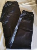 110pc Estimated. Black sweatz pants. Various sizes