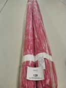 2 x New rolls of pink cerise sparkle tulle, Estimated 50 linear meters. Colour code cerise Pattern