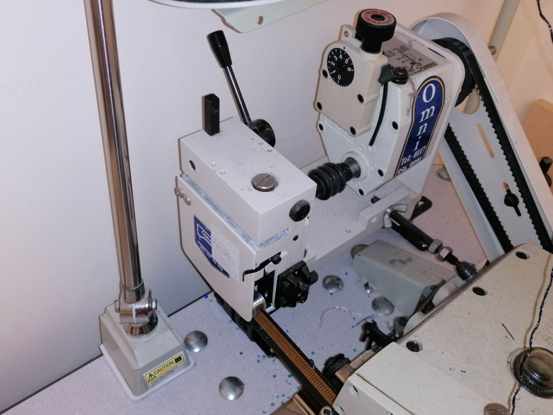 Omnisew Omni-OS-500P Multi application sewing machine , Rolled Hem-Wire Hem-Beaded Edge- Ribbon Edge - Image 8 of 11